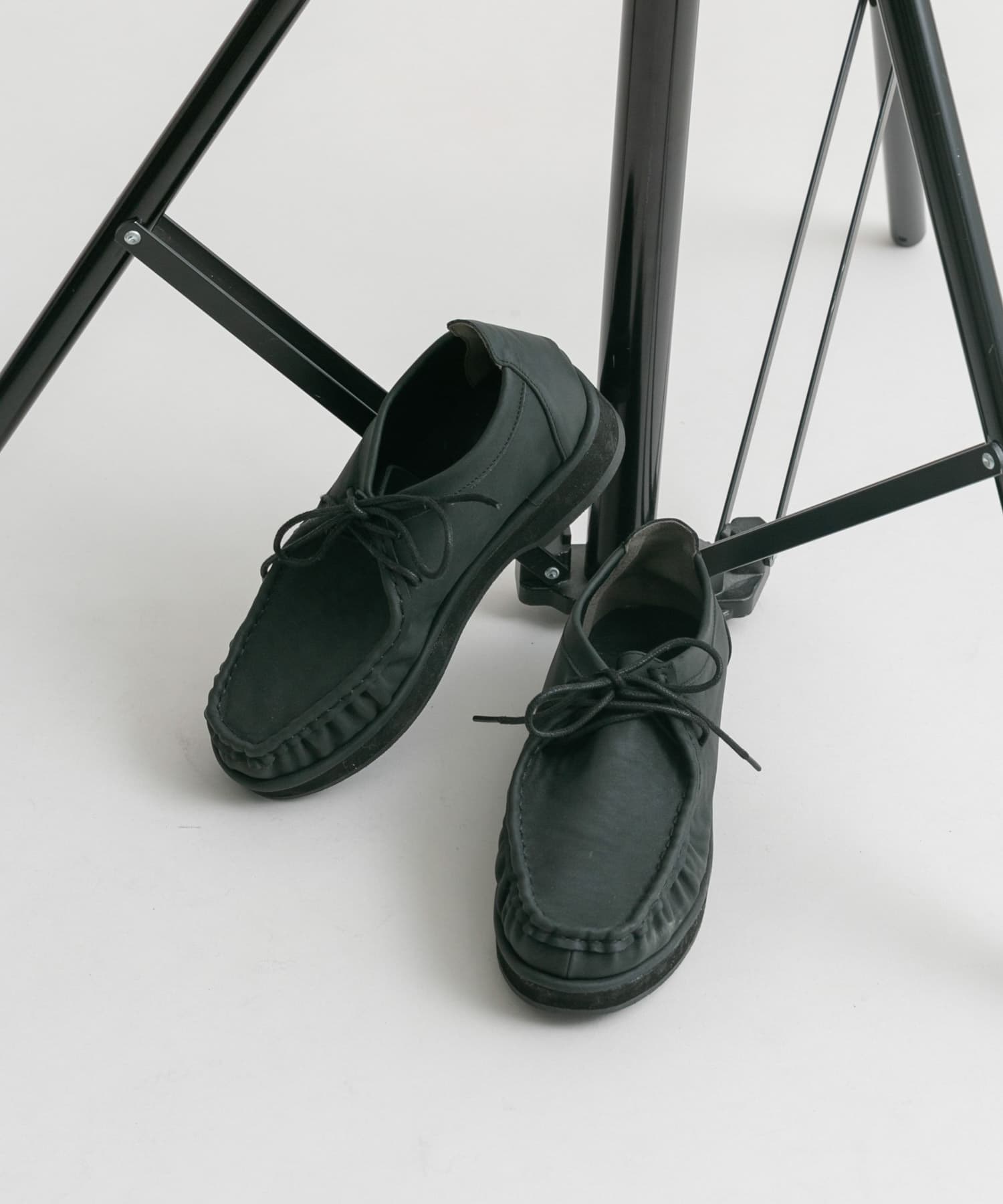 モカシンデザインシューズ CHARCOAL 36