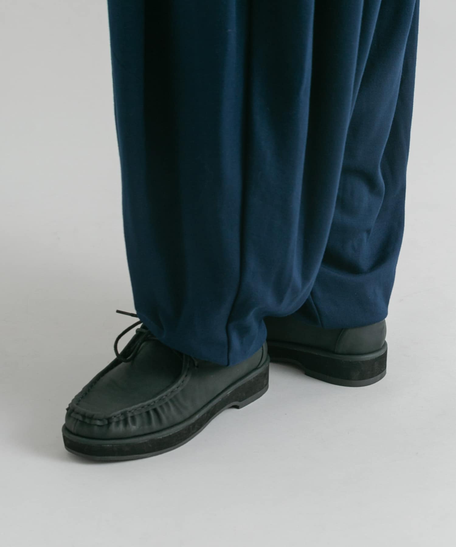 モカシンデザインシューズ CHARCOAL 36