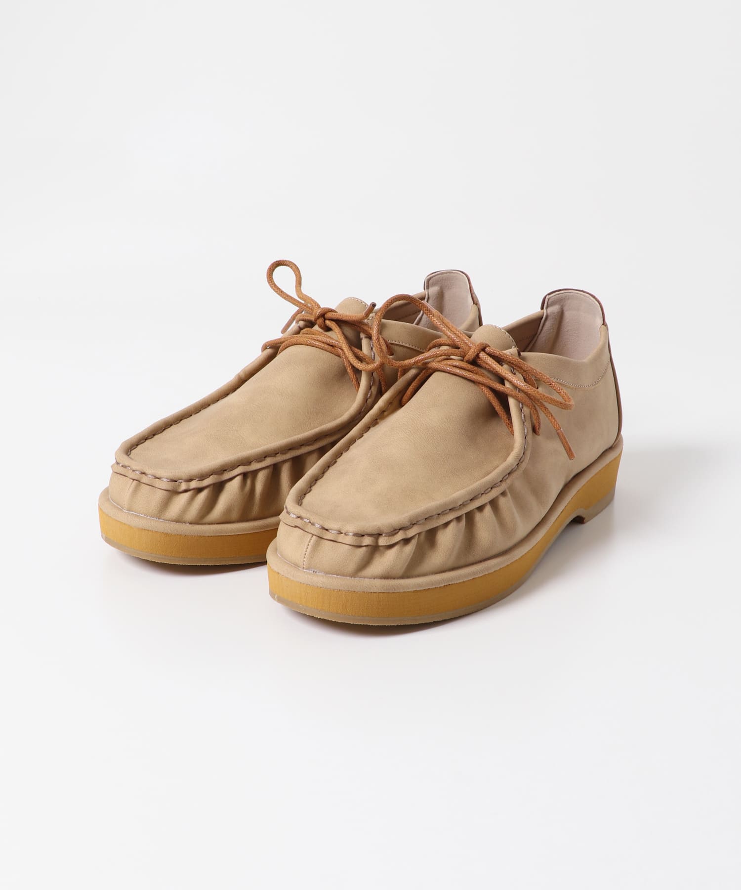 モカシンデザインシューズ BEIGE 36