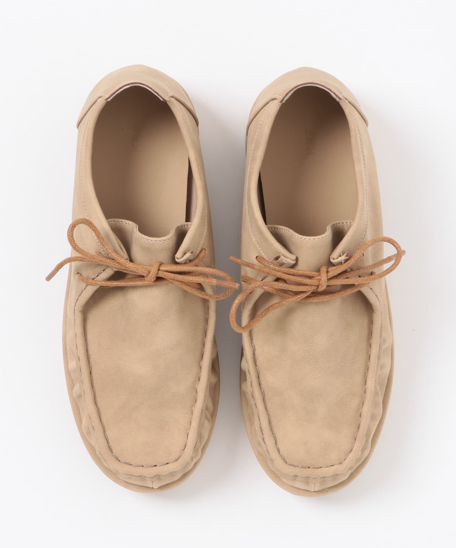 モカシンデザインシューズ BEIGE 36