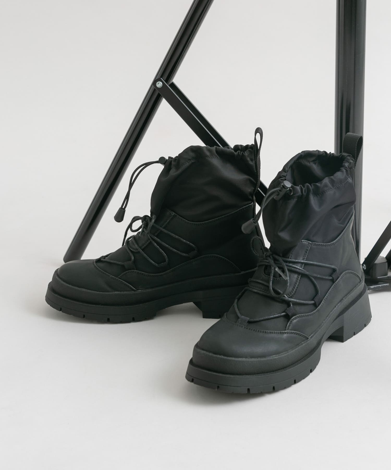 タンクソールワークブーツ BLACK 23.5