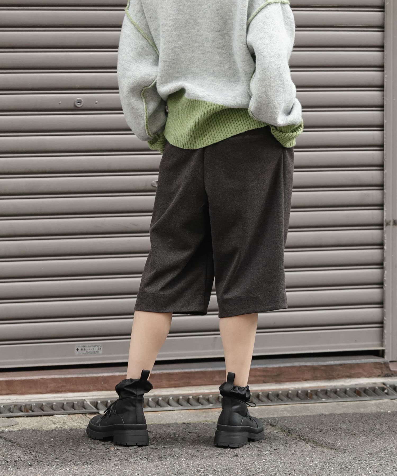 タンクソールワークブーツ BLACK 23.5