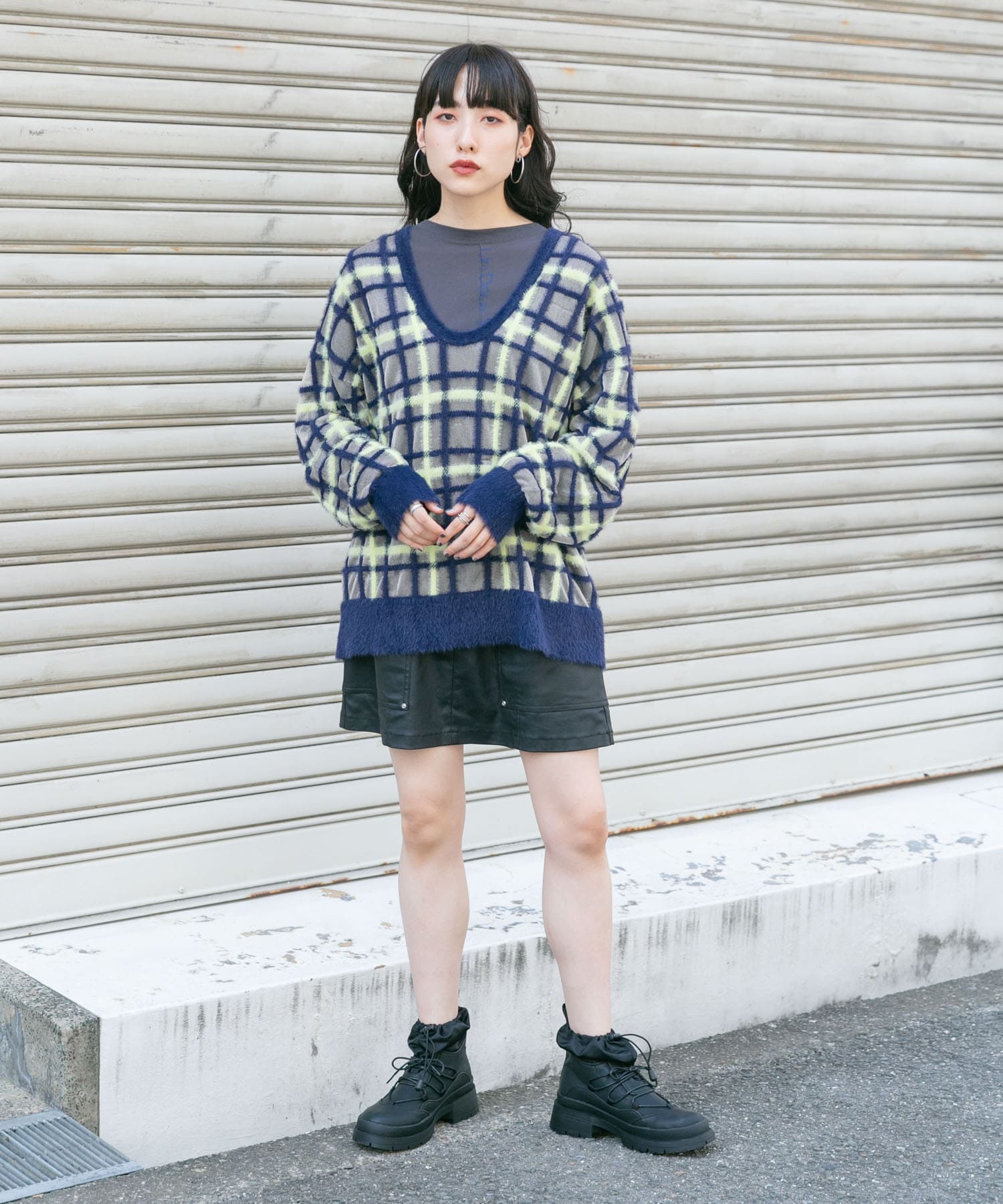 タンクソールワークブーツ BLACK 24