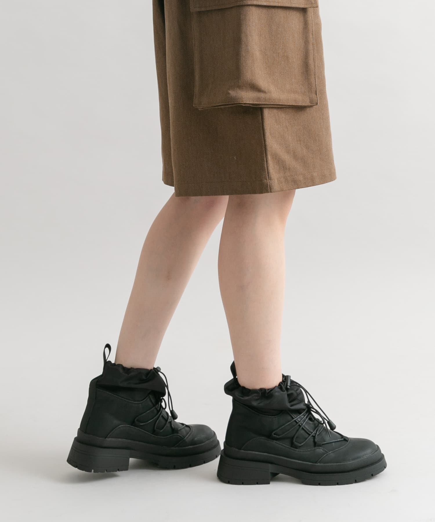 タンクソールワークブーツ BLACK 24