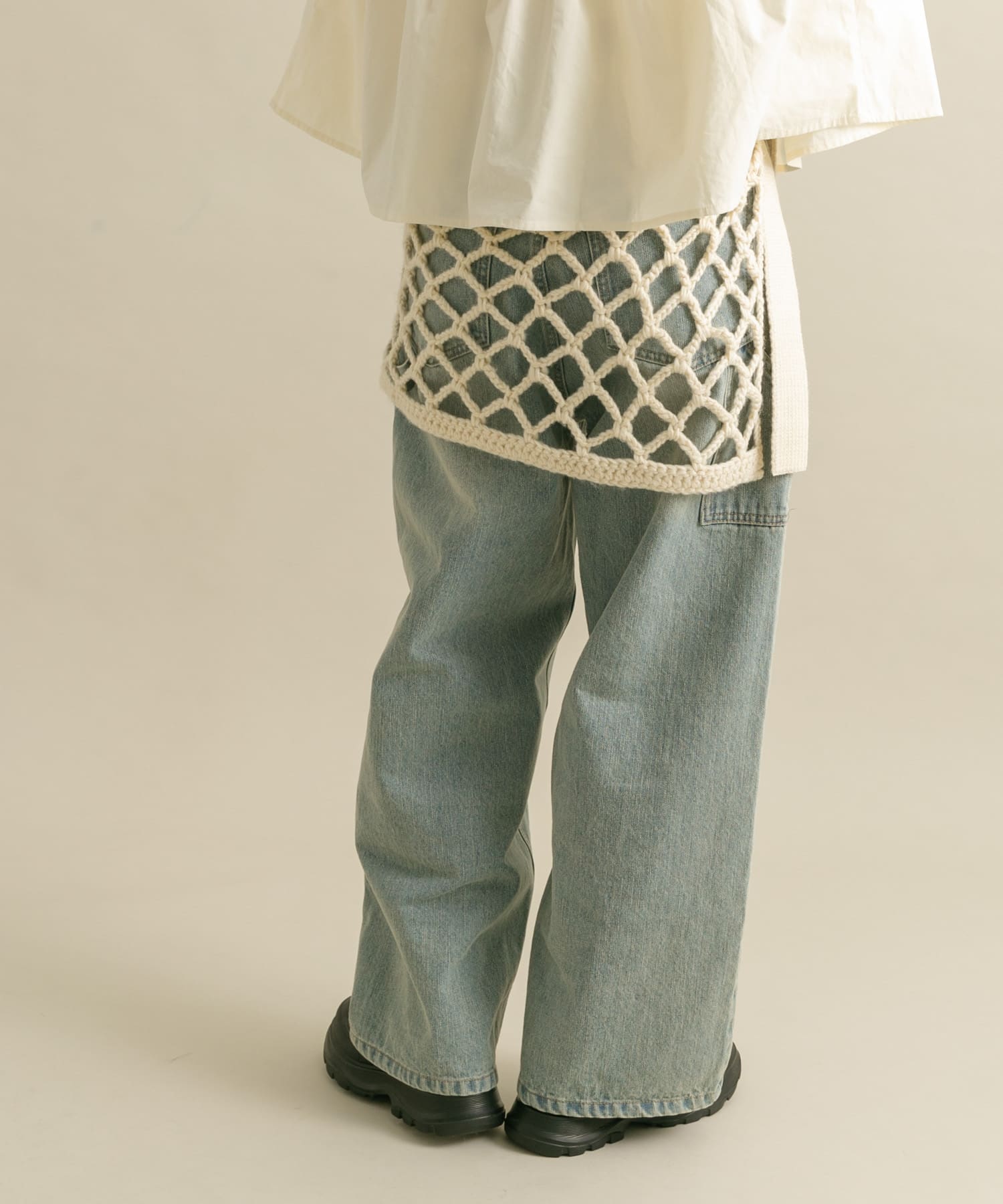 身長：160cm サイズ：one