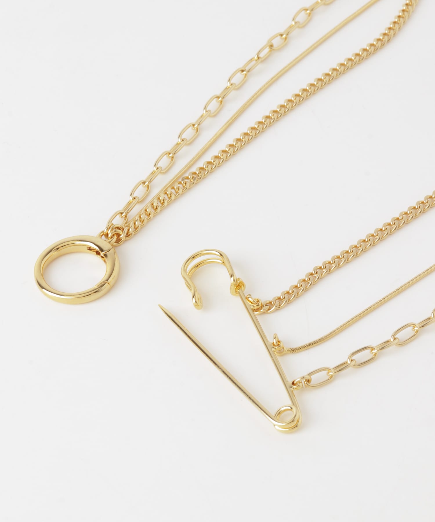 マルチチェーンブローチ(one SILVER): アクセサリー｜URBAN