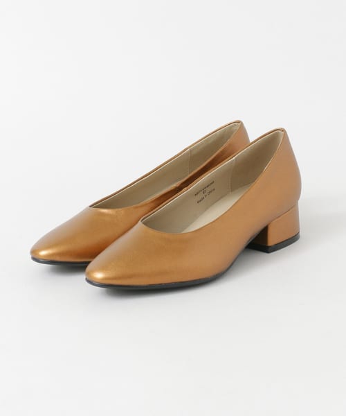 ローヒールパンプス∴
