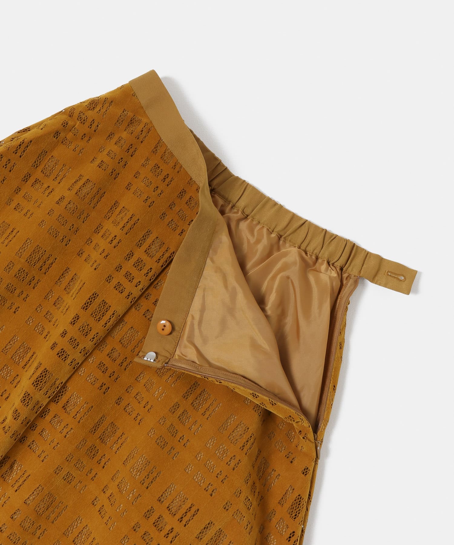フロッキーレーススカート CAMEL one