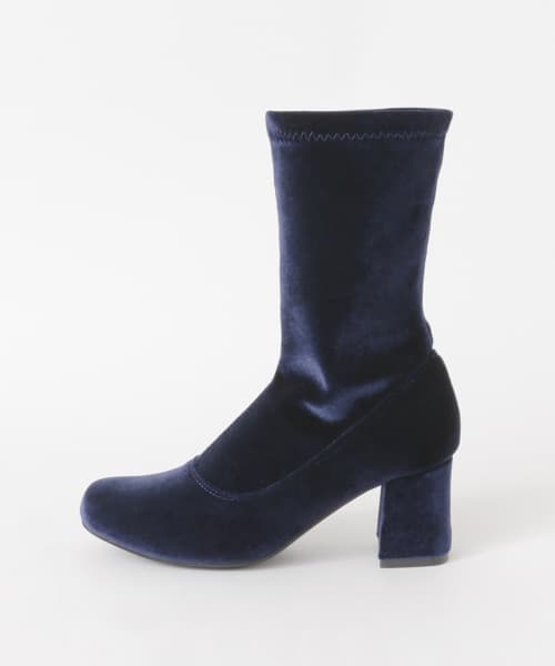 ソックスブーツ∴ NAVY 36