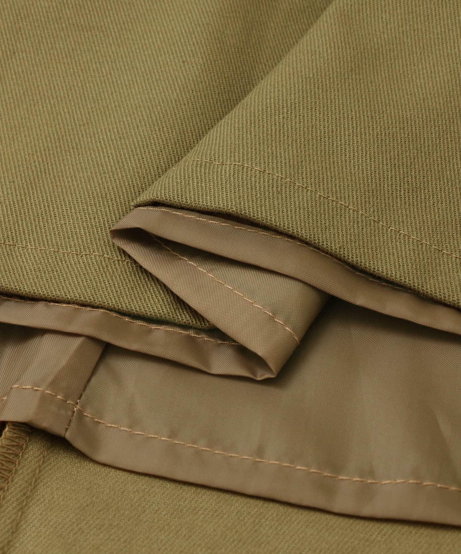 ウエストフリルミニスカート Y.KHAKI one