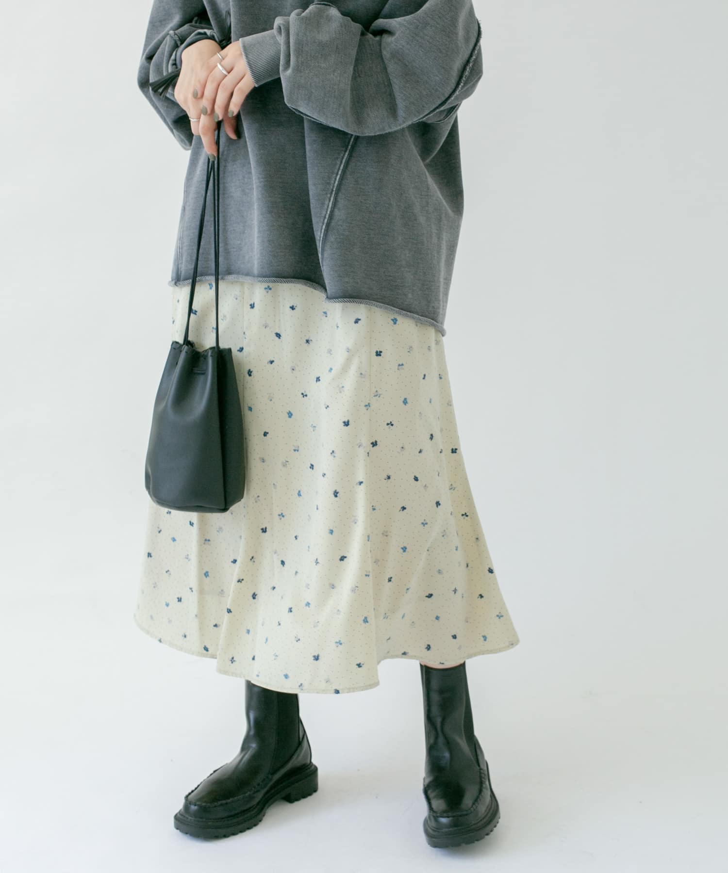 身長：160cm サイズ：one