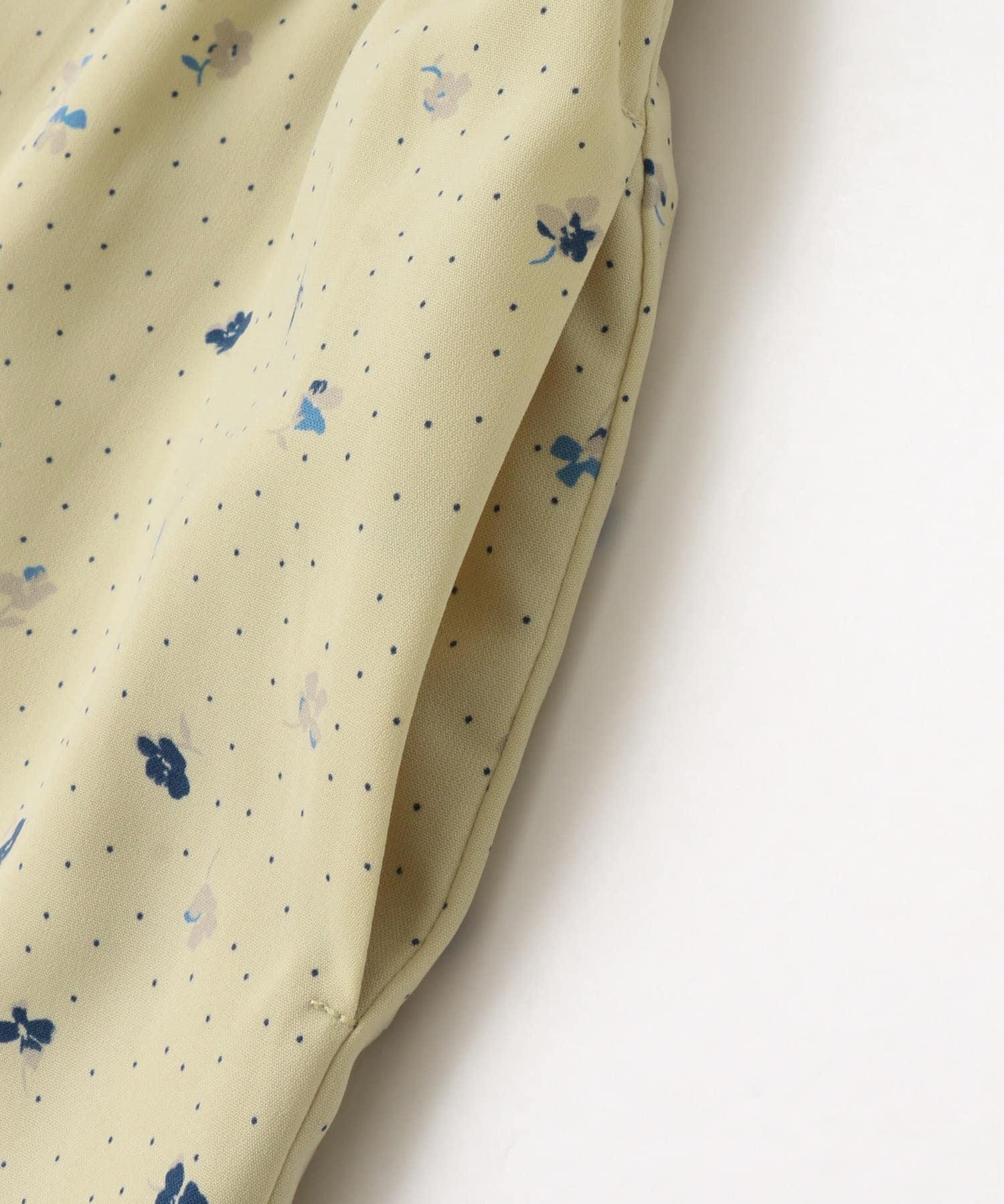 ドット×フラワーマーメイドスカート BEIGE one