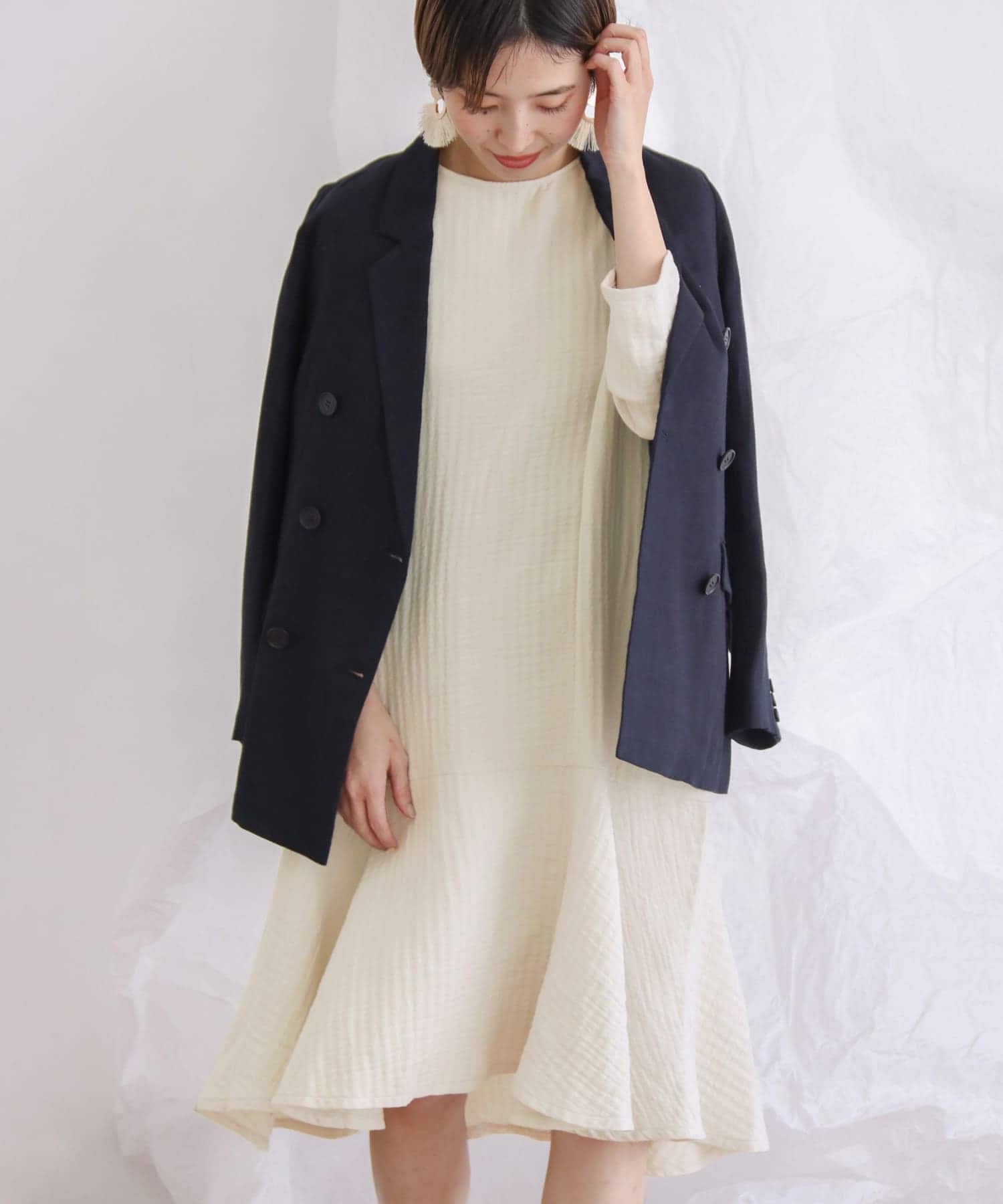 身長：162cm サイズ：one
