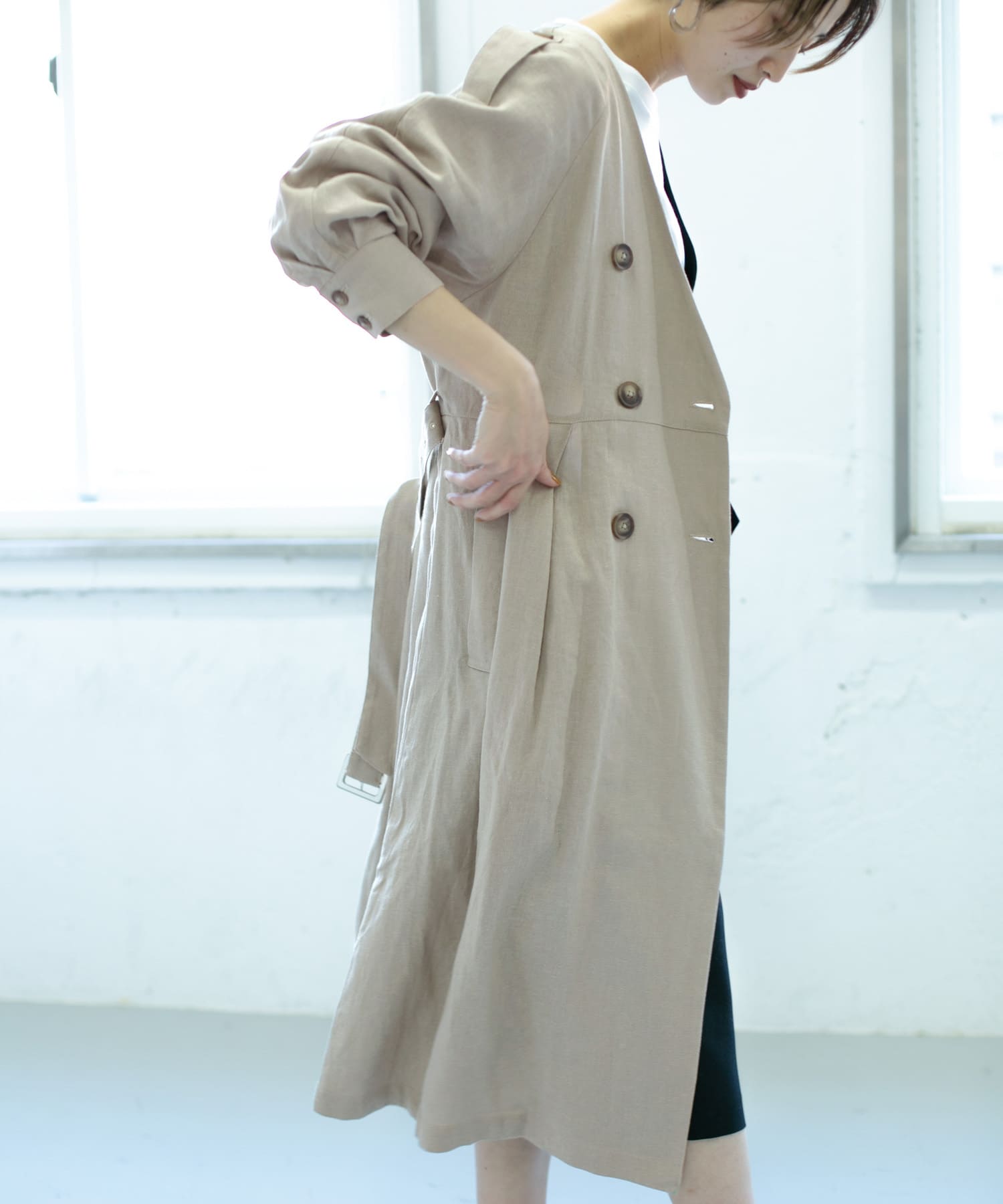 身長：162cm サイズ：one