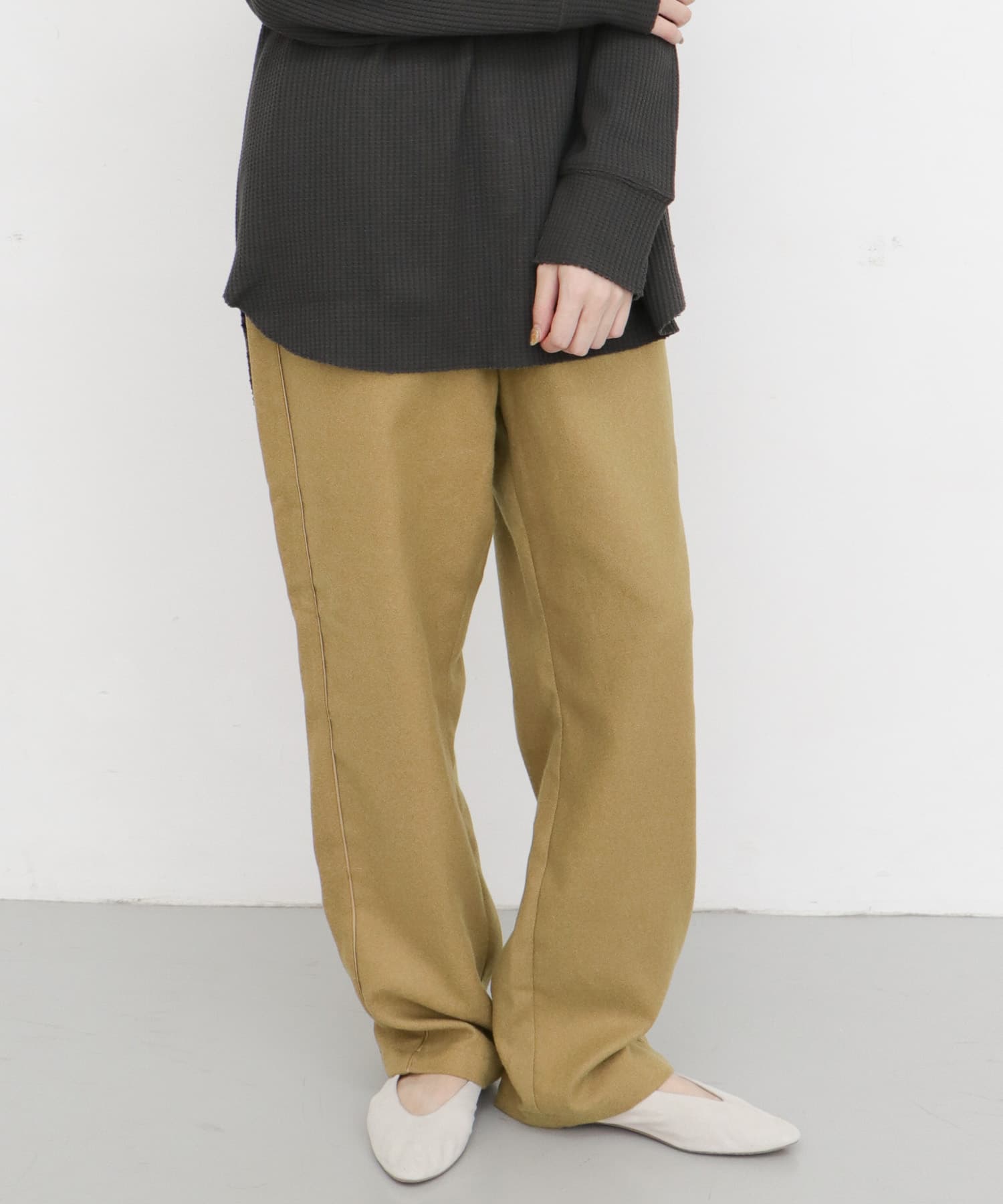 身長：159cm サイズ：one