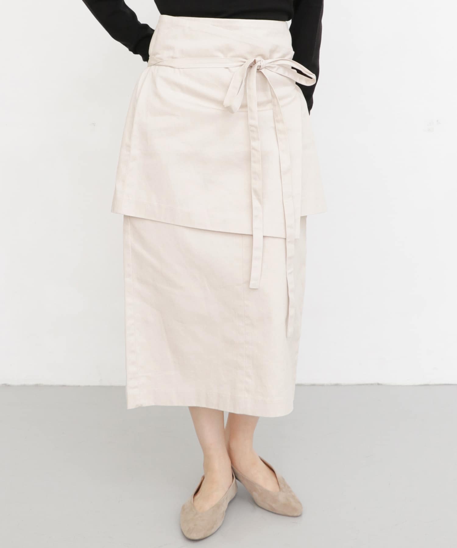 身長：159cm サイズ：one