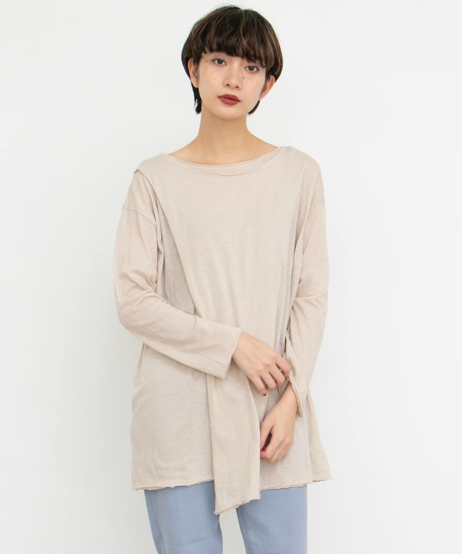 身長：159cm サイズ：one