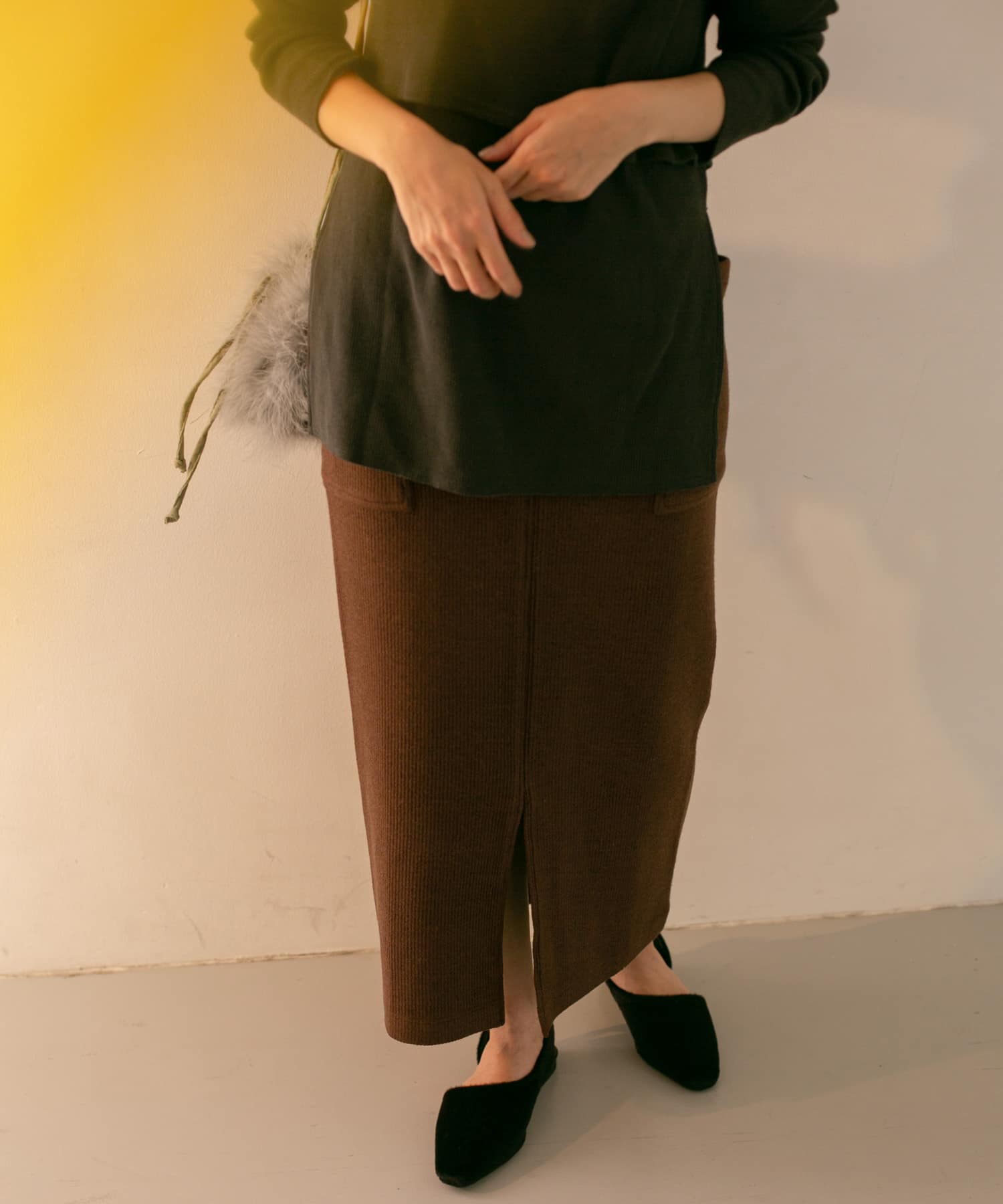 身長：162cm サイズ：one