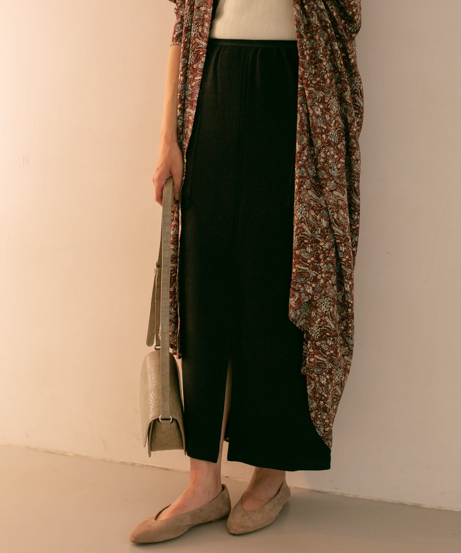 身長：162cm サイズ：one