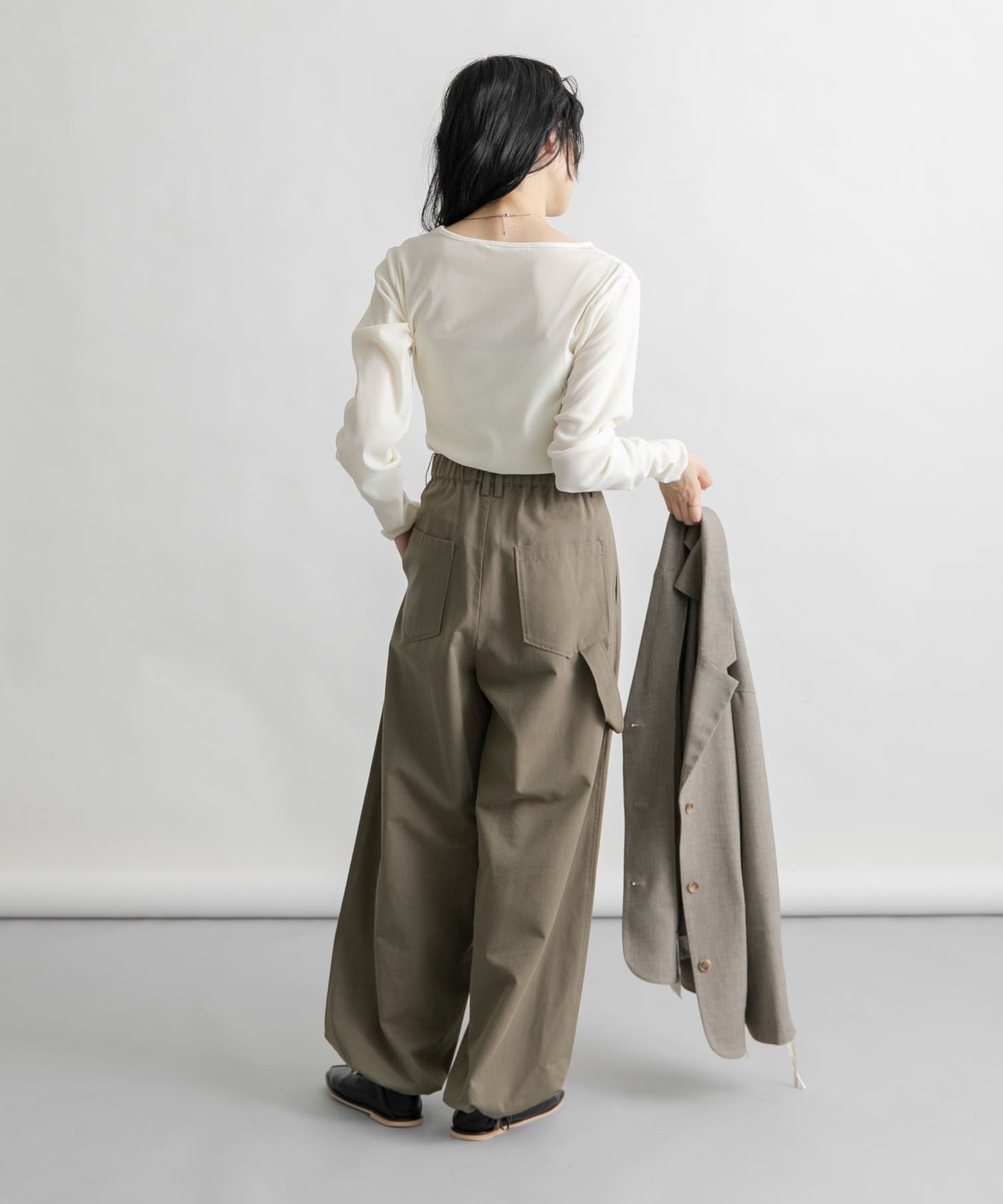 身長：160cm サイズ：one