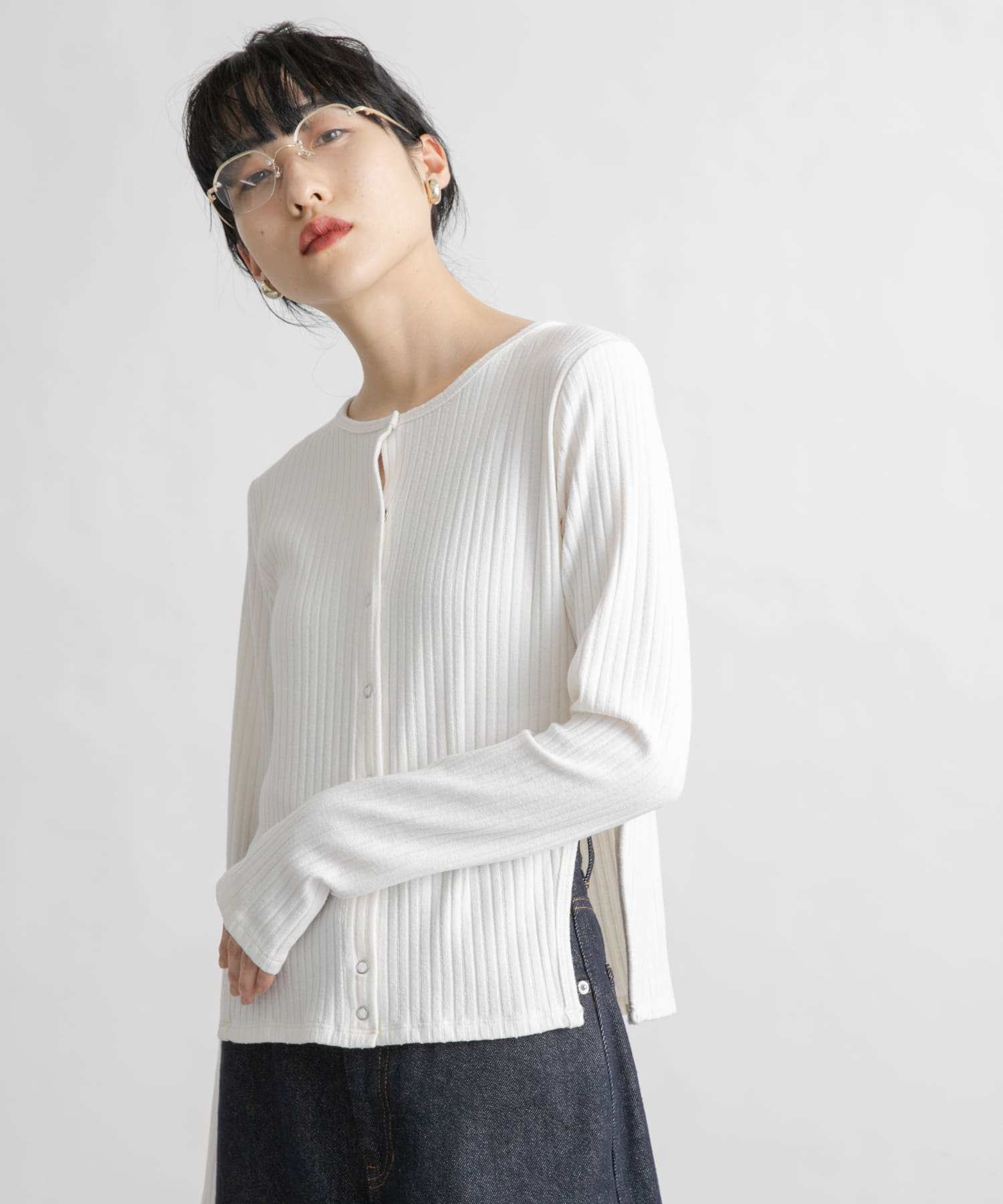 身長：160cm サイズ：one