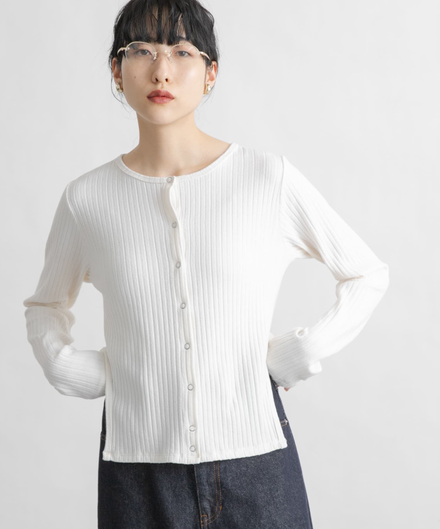 身長：160cm サイズ：one