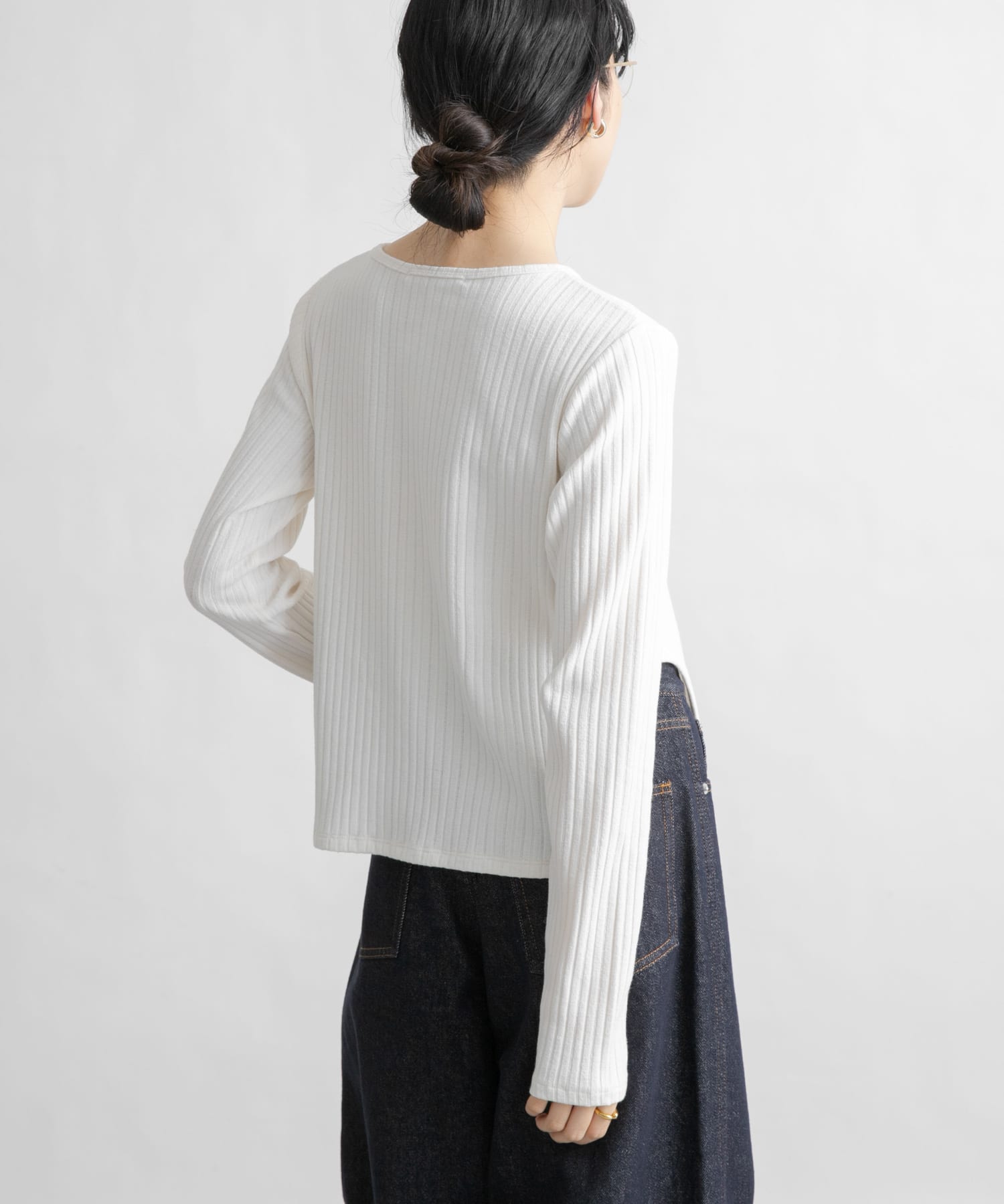 身長：160cm サイズ：one