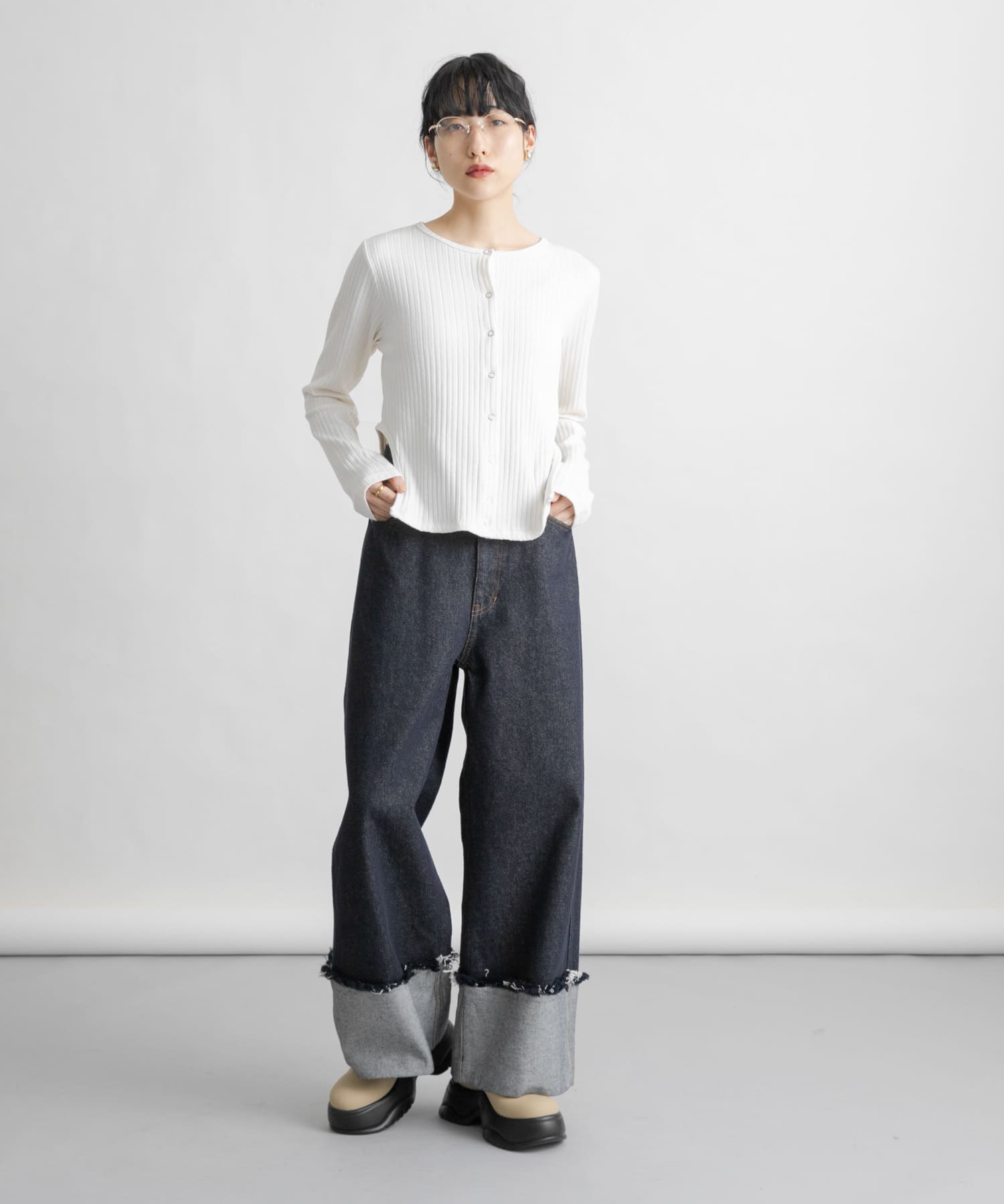 身長：160cm サイズ：one
