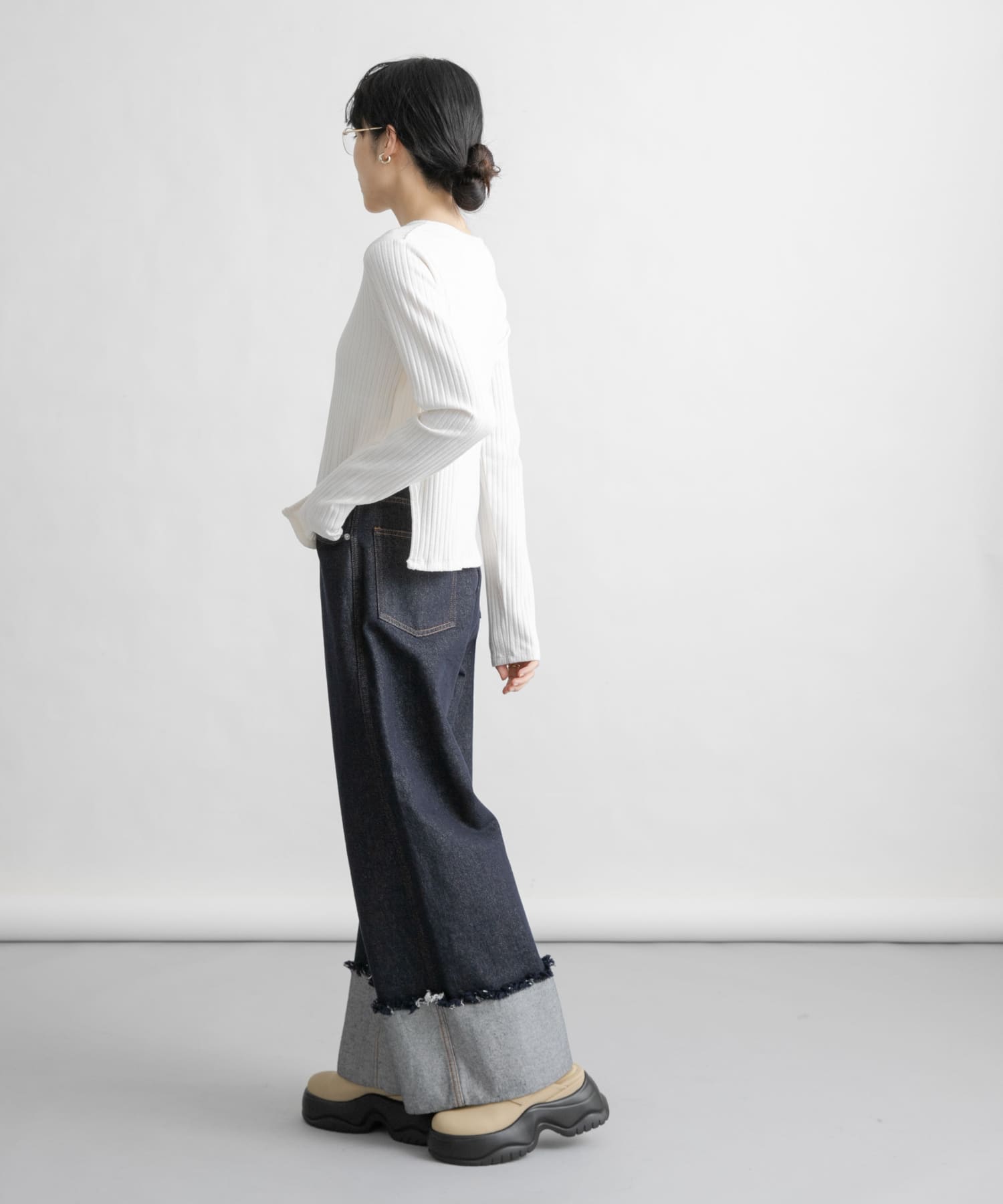 身長：160cm サイズ：one