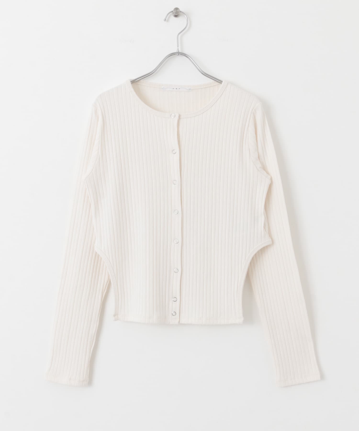 サイドカットアウトリブトップス OFF one