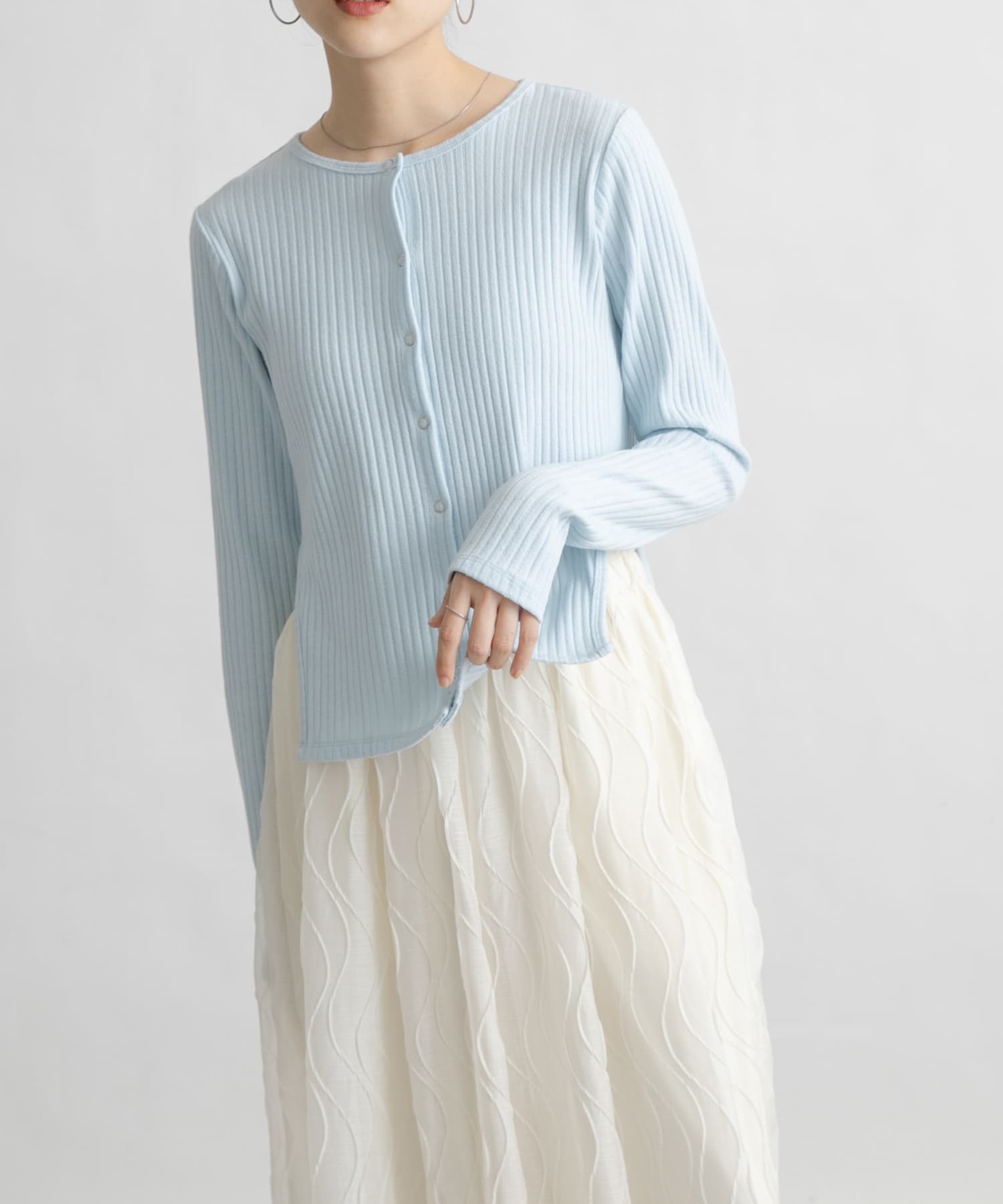 身長：160cm サイズ：one