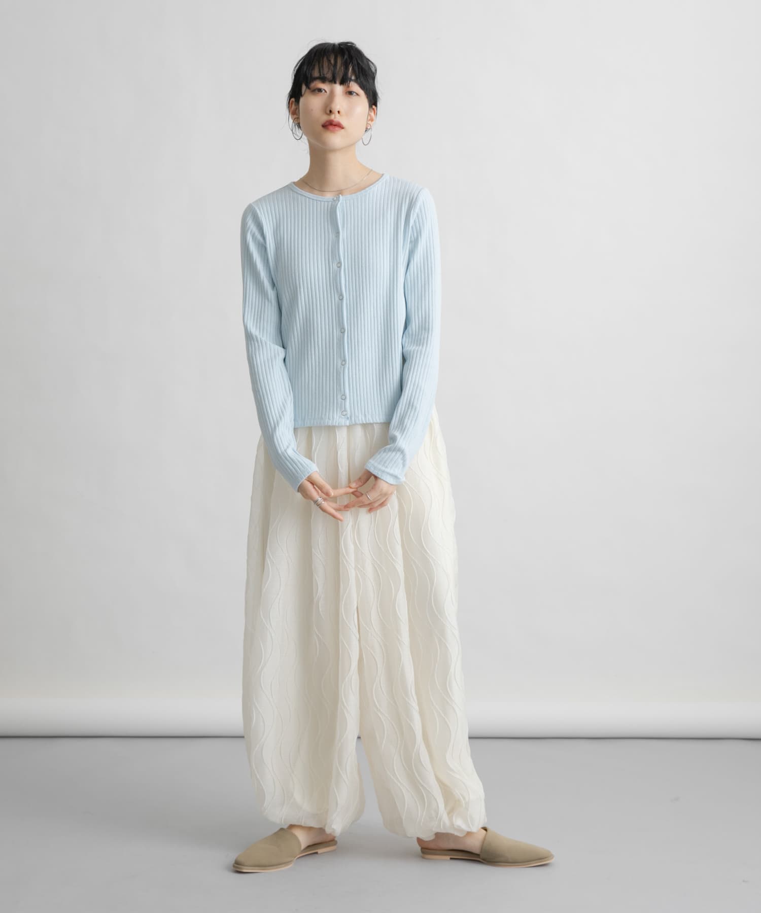 身長：160cm サイズ：one