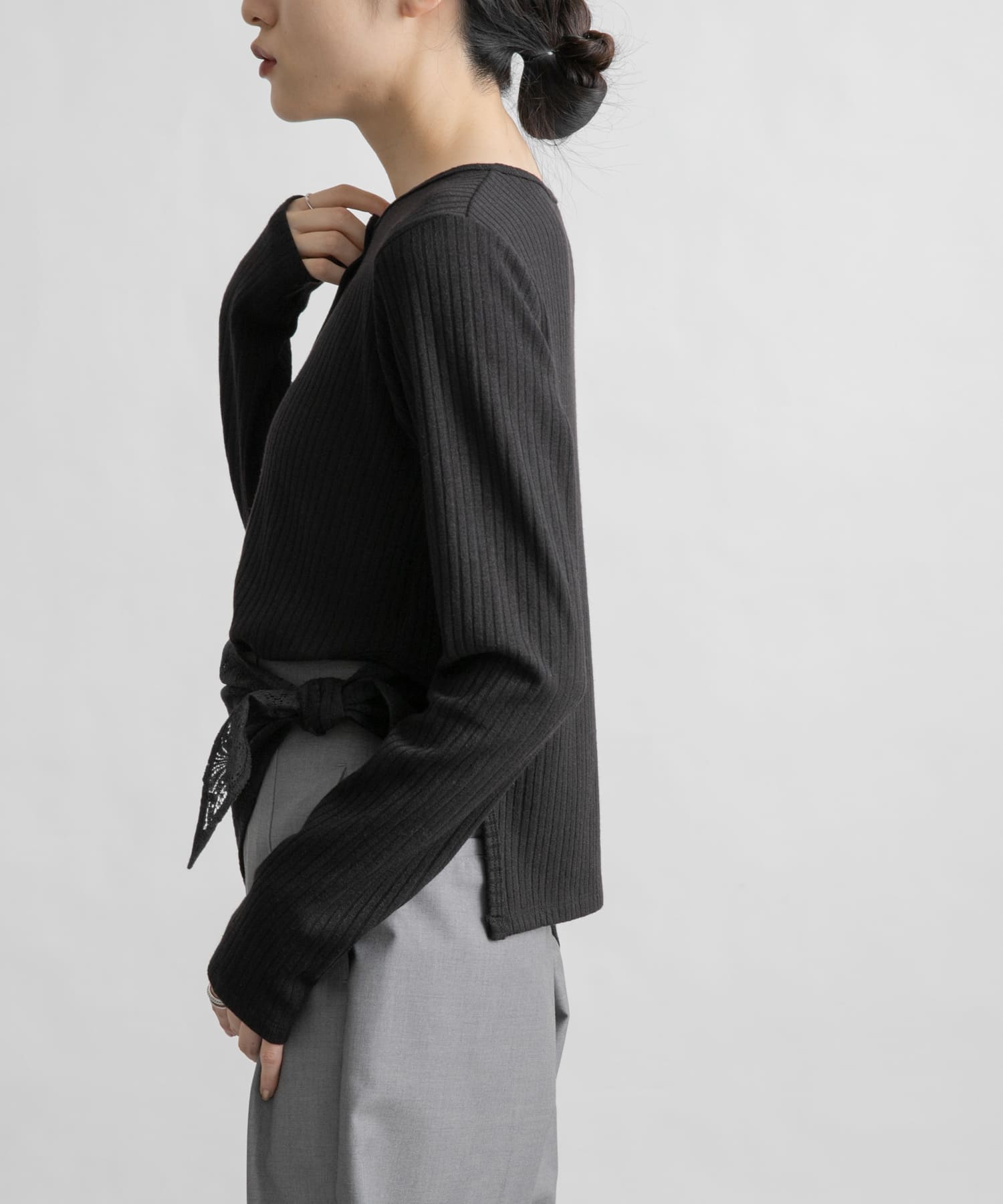 身長：160cm サイズ：one