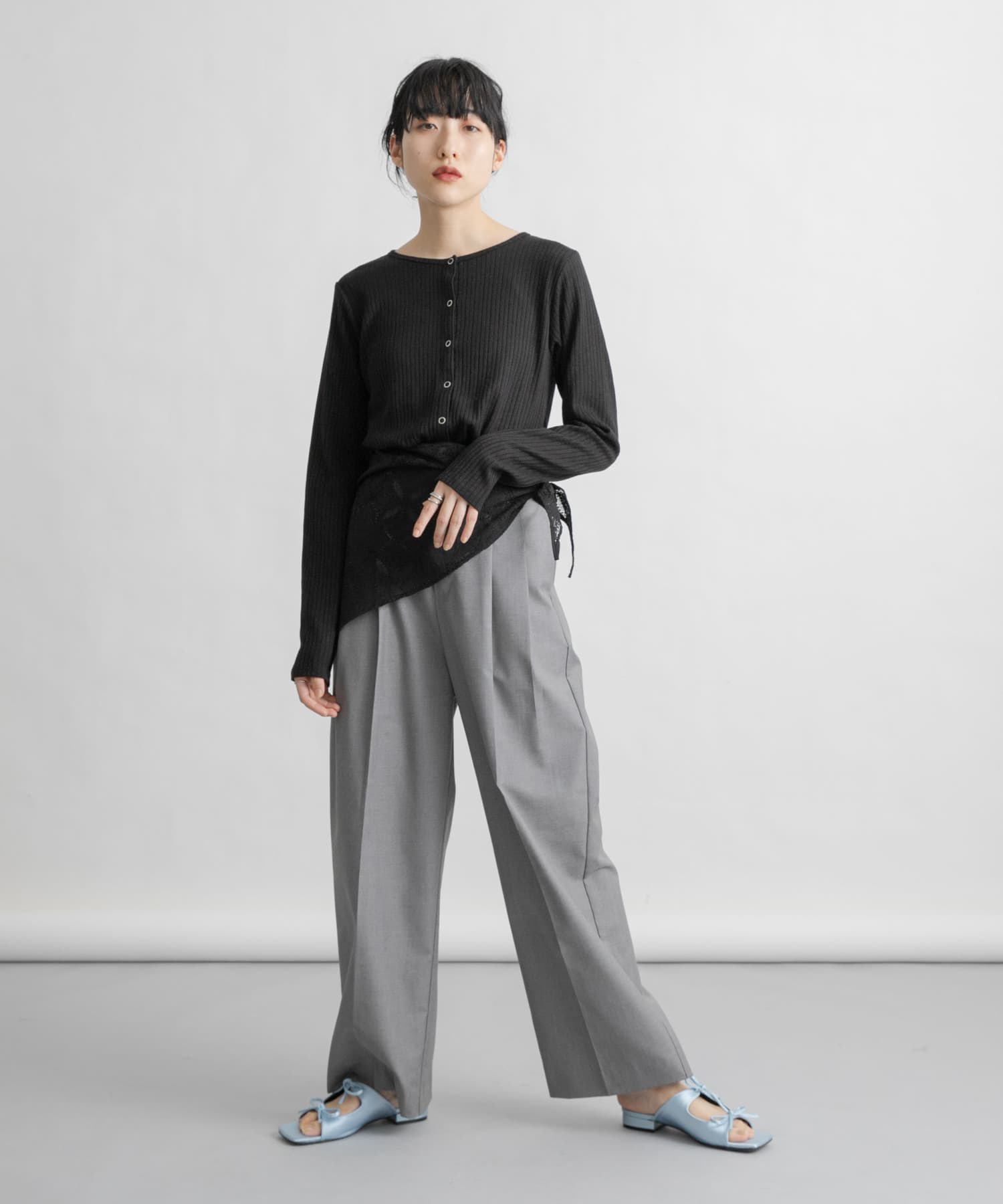 身長：160cm サイズ：one