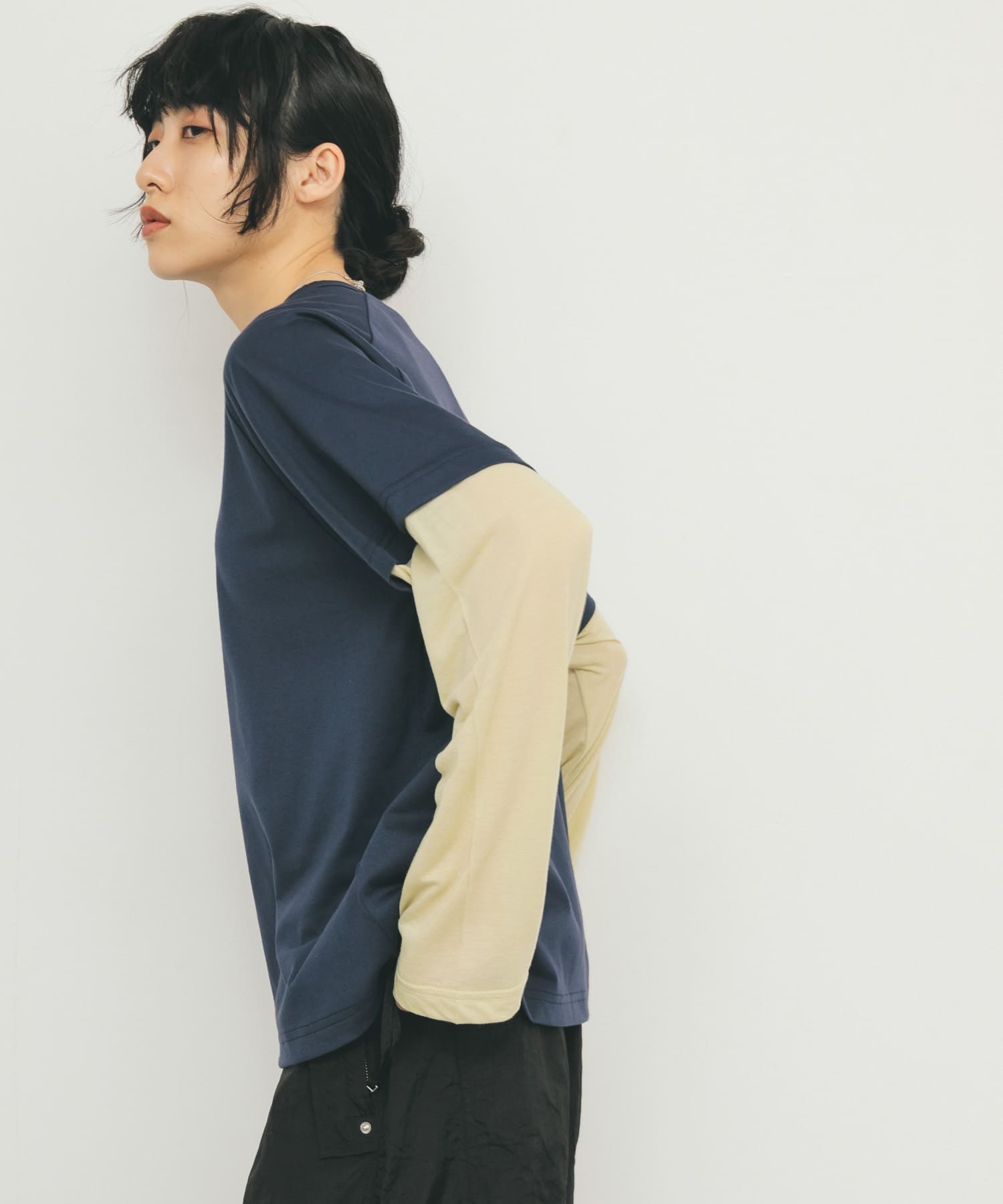 身長：160cm サイズ：one