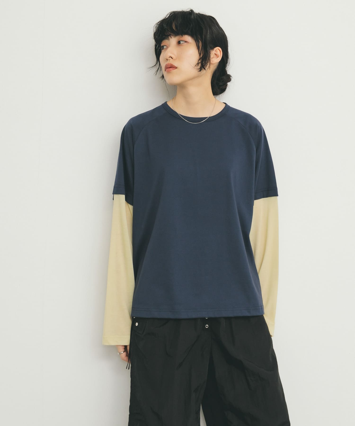 身長：160cm サイズ：one