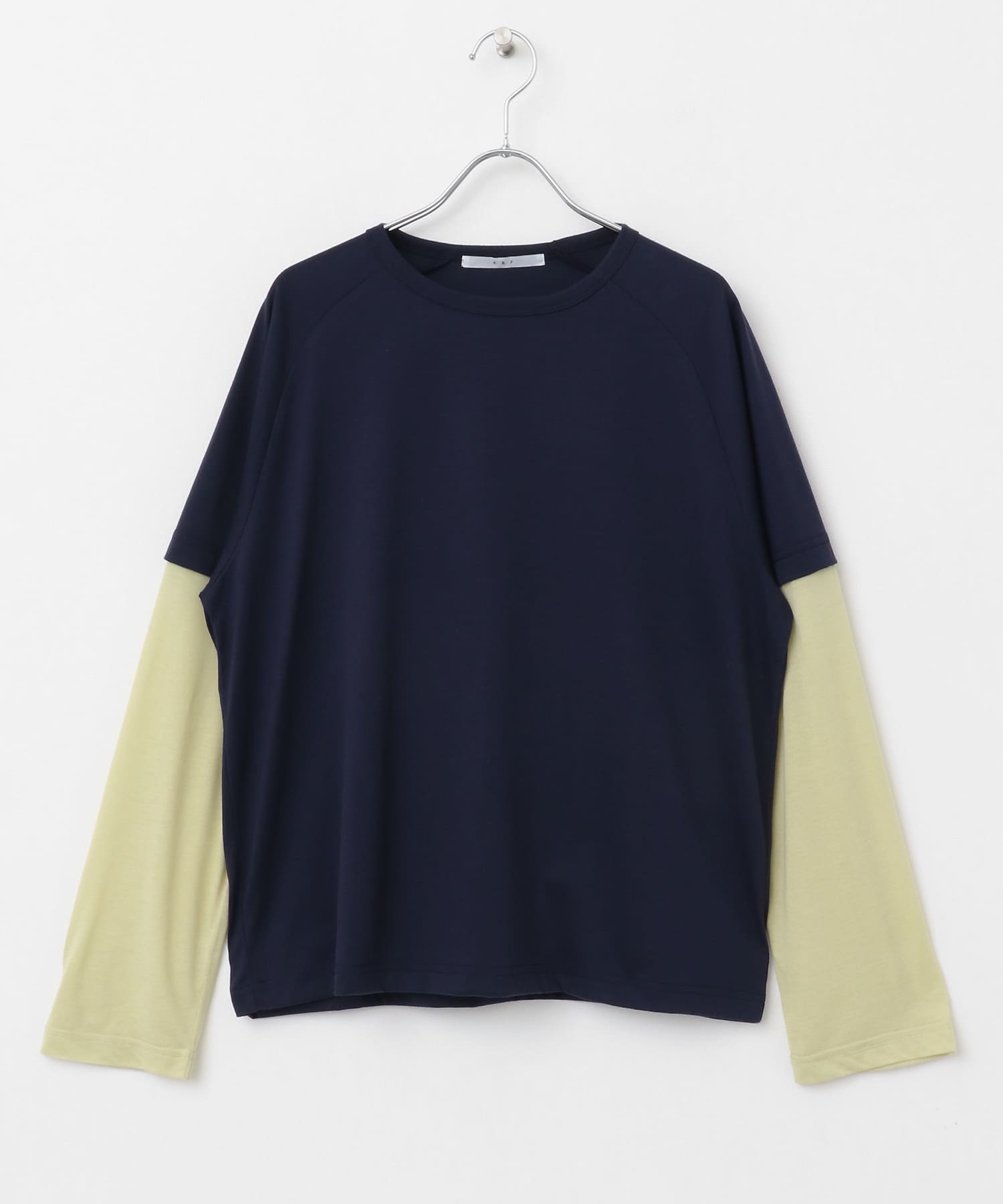 シアースイッチングラグランTEE NAVY one