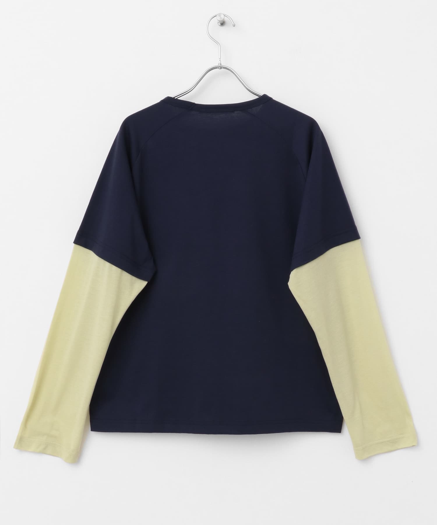 シアースイッチングラグランTEE NAVY one
