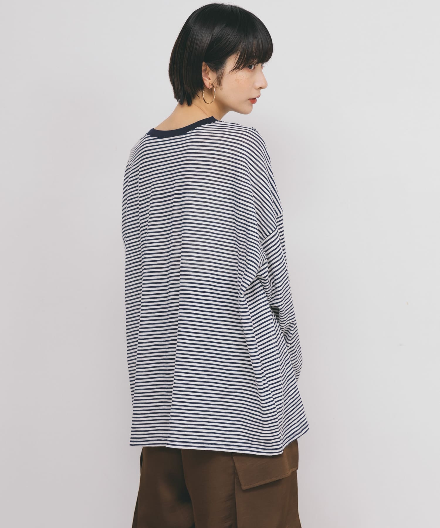 身長：159cm サイズ：one