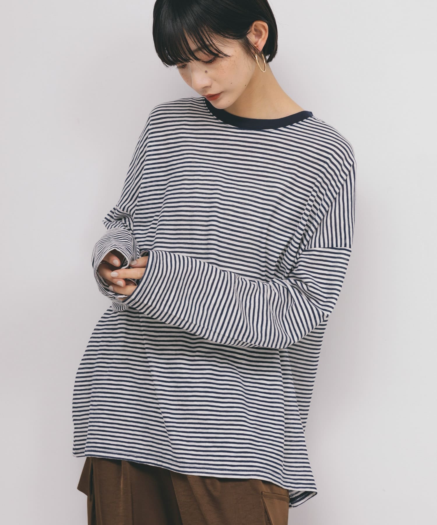 身長：159cm サイズ：one