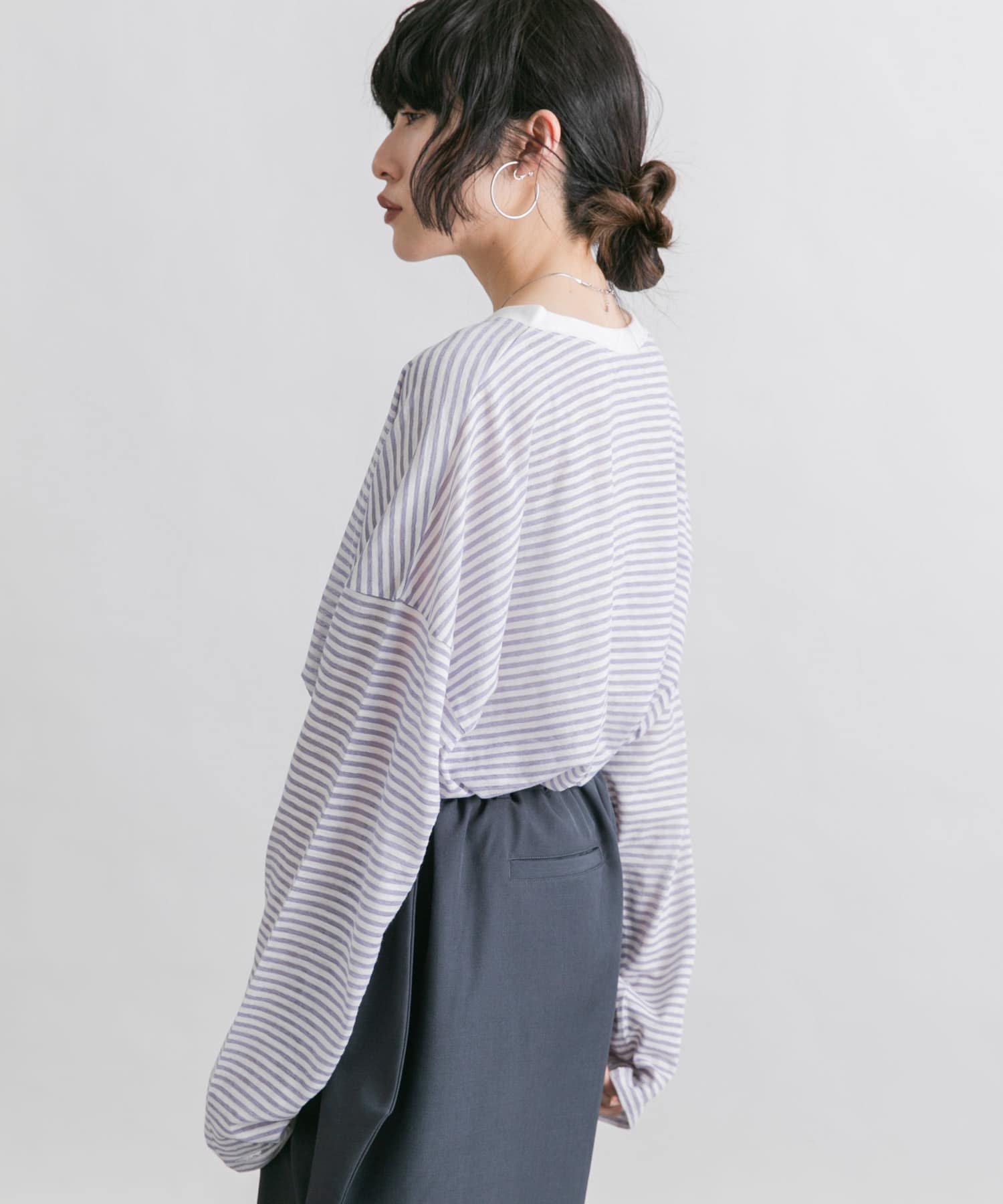 身長：160cm サイズ：one