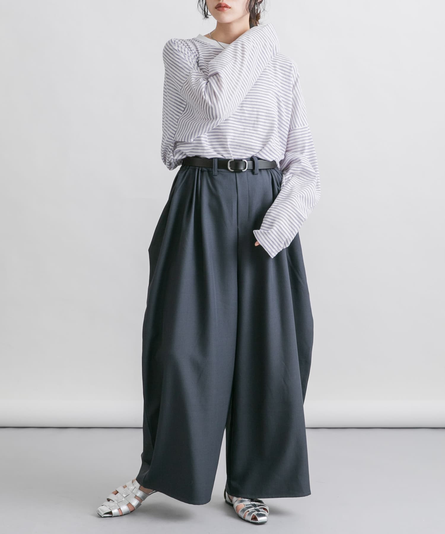 身長：160cm サイズ：one