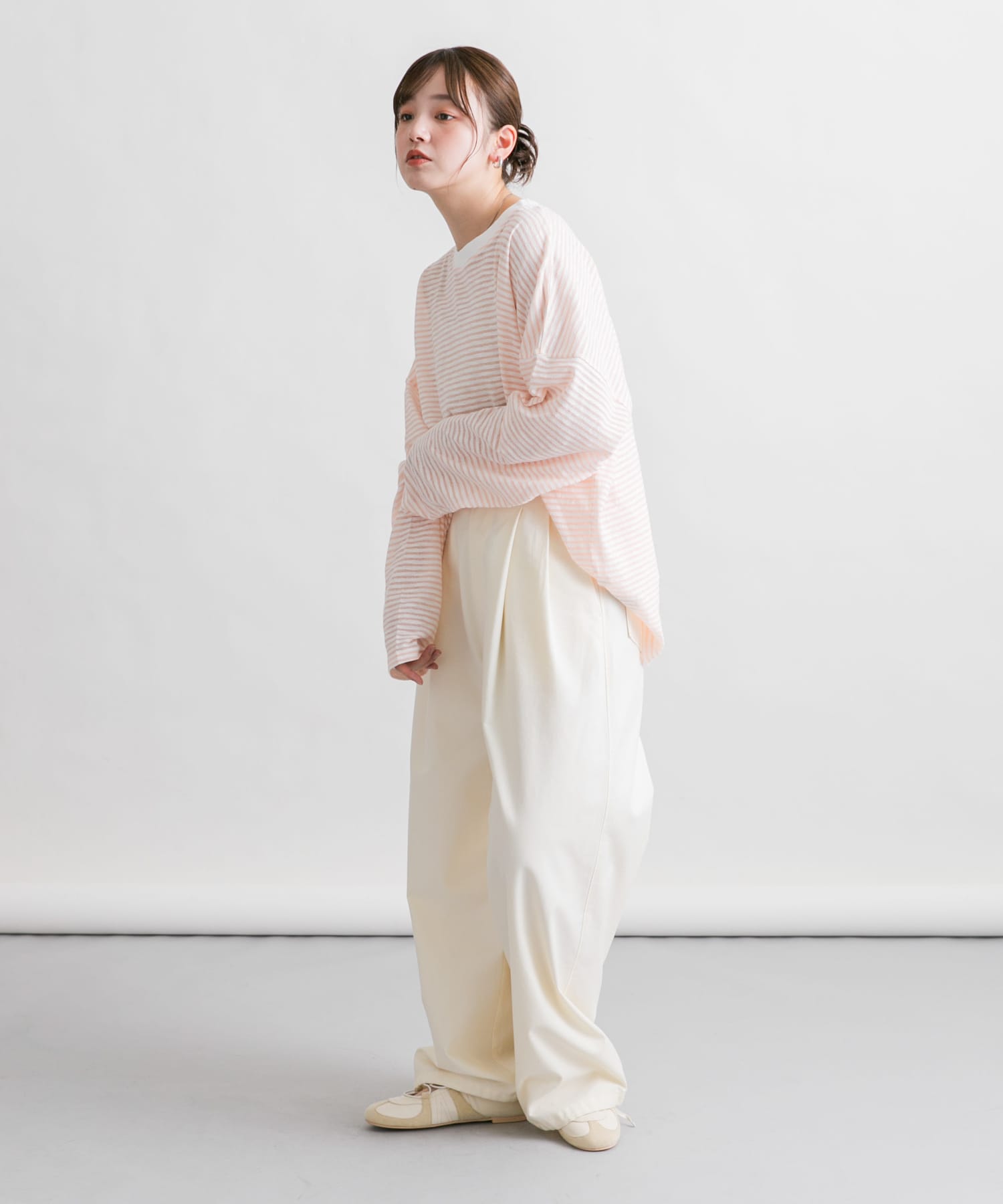 身長：160cm サイズ：one