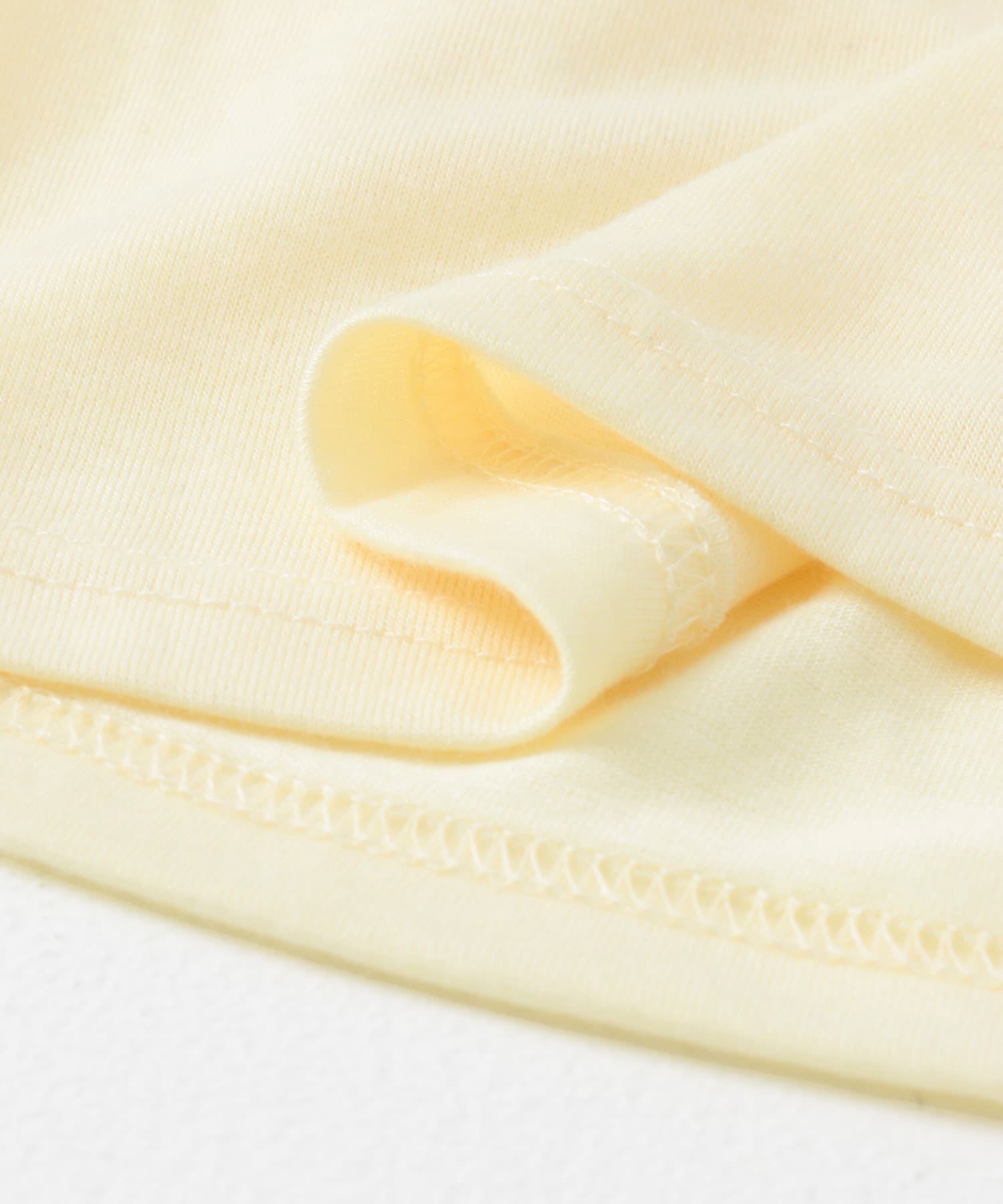 シャーリングビスチェSETトップス YEL×BEIGE one
