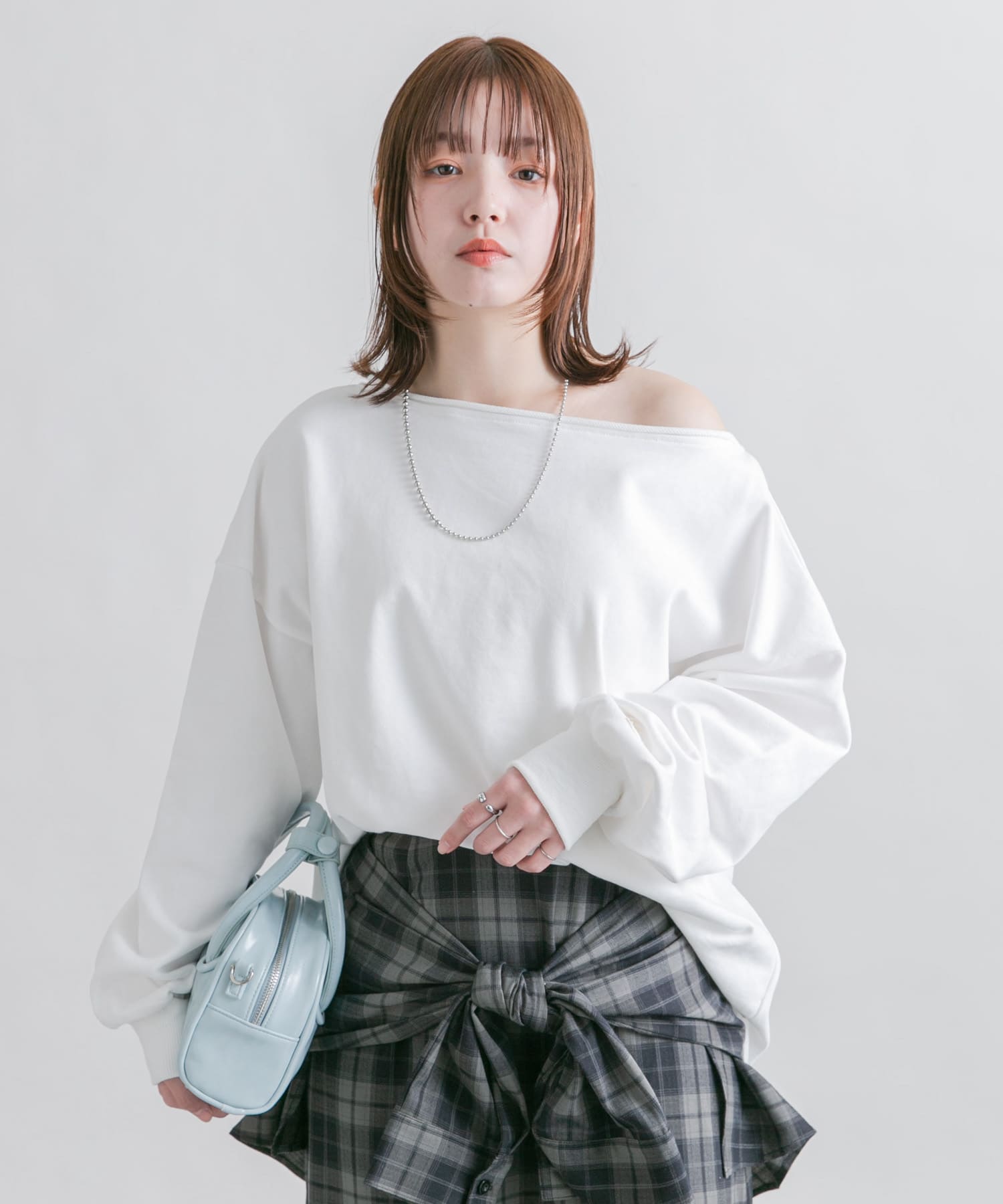 身長：160cm サイズ：one