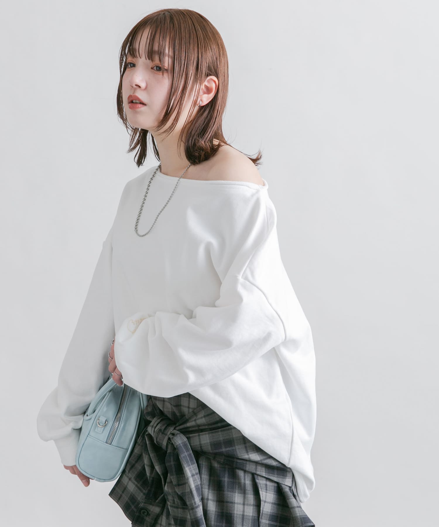 身長：160cm サイズ：one