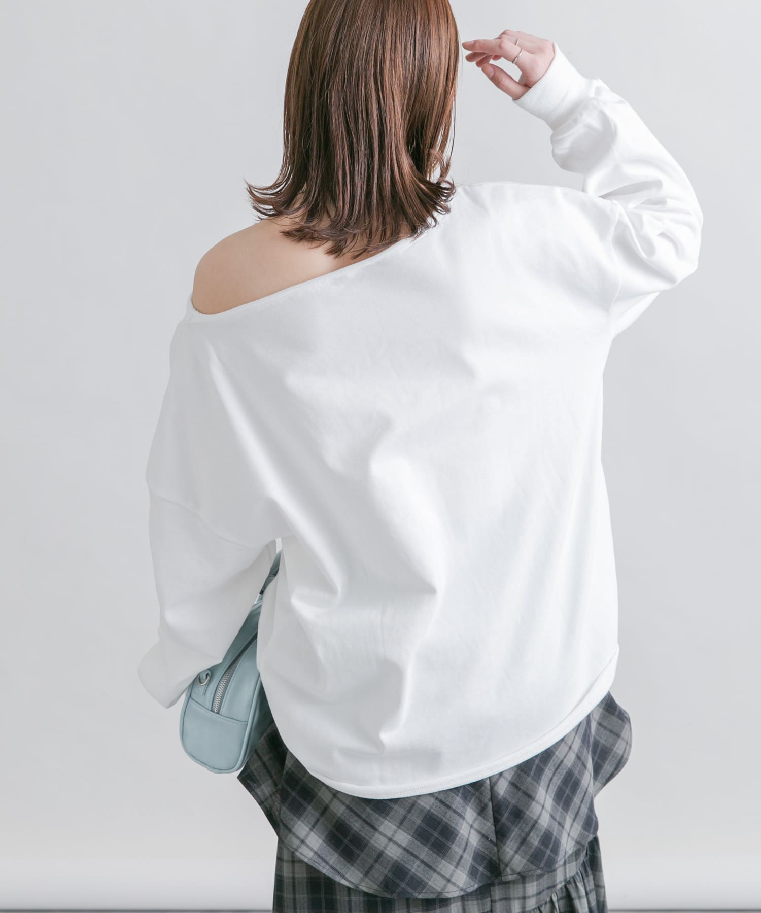 身長：160cm サイズ：one