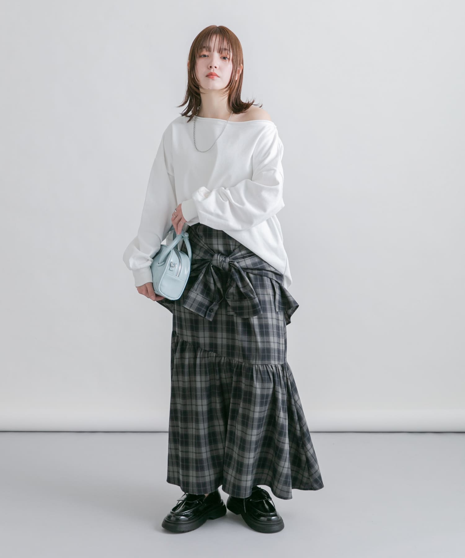 身長：160cm サイズ：one