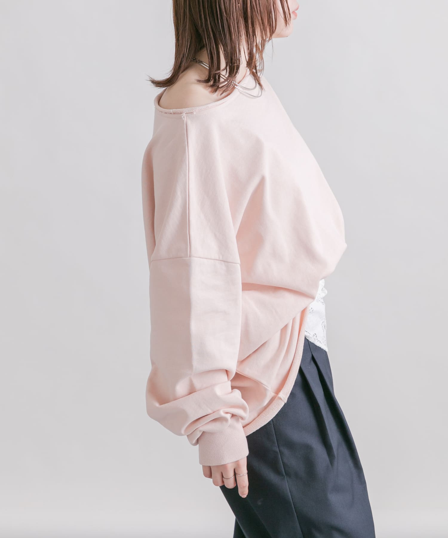 身長：160cm サイズ：one