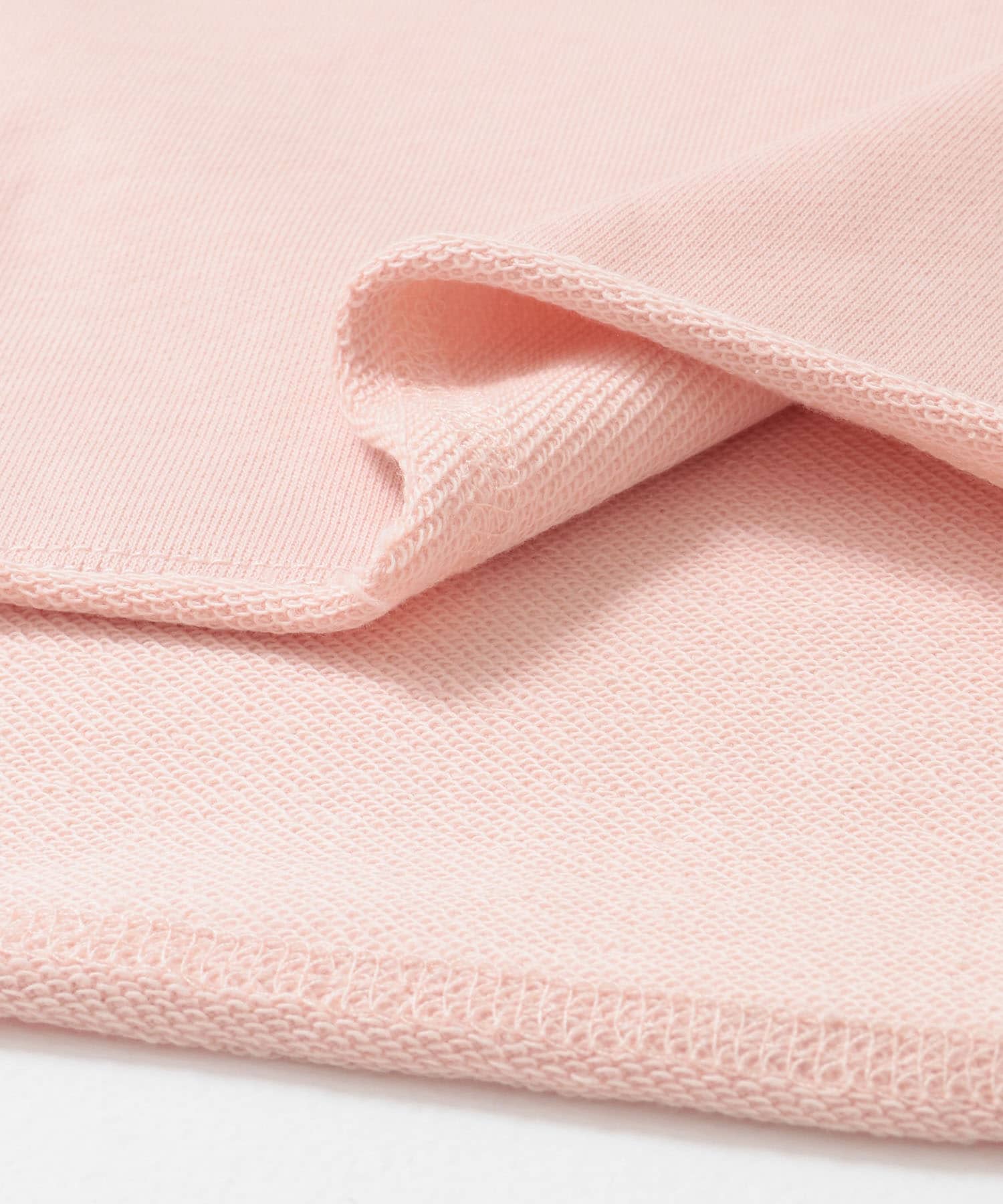 オフショルダーロゴスウェット PINK one